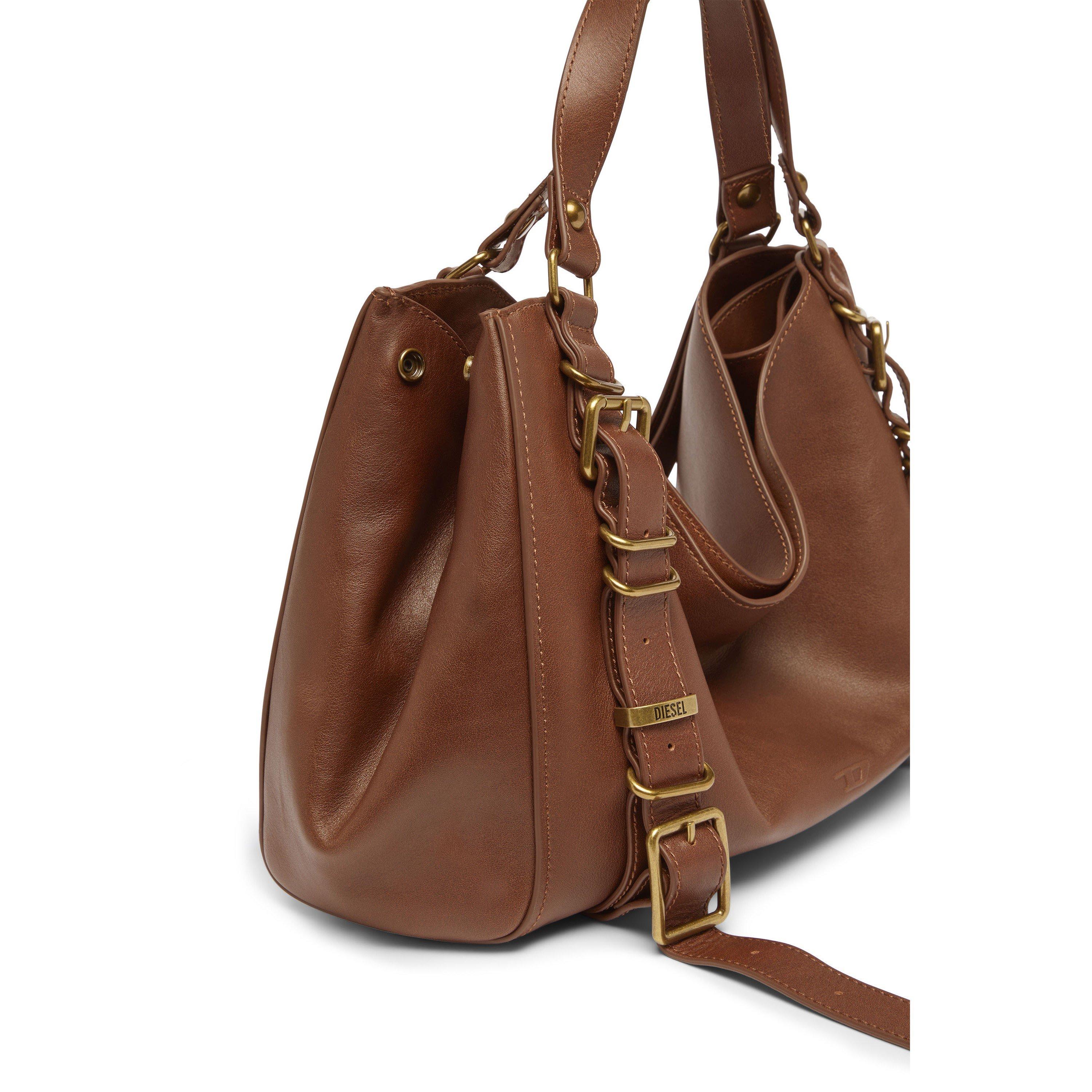 T2224 - Diesel - Women's Knot-D Tophandle M Leather Top-Handle Bag - 4