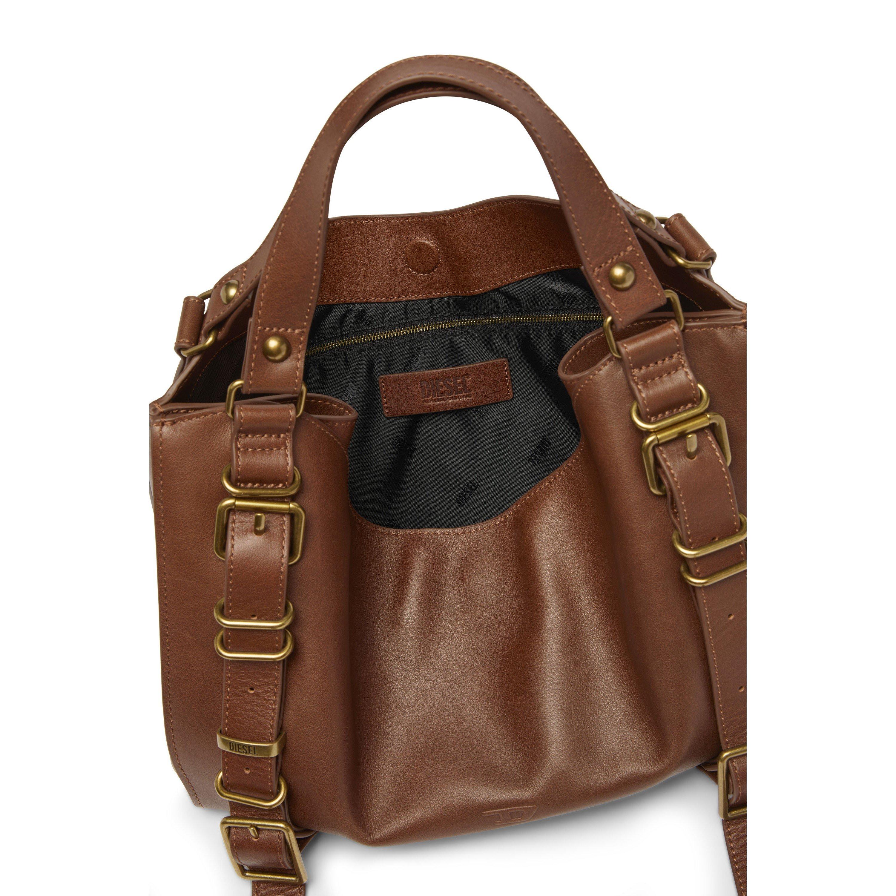 T2224 - Diesel - Women's Knot-D Tophandle M Leather Top-Handle Bag - 5