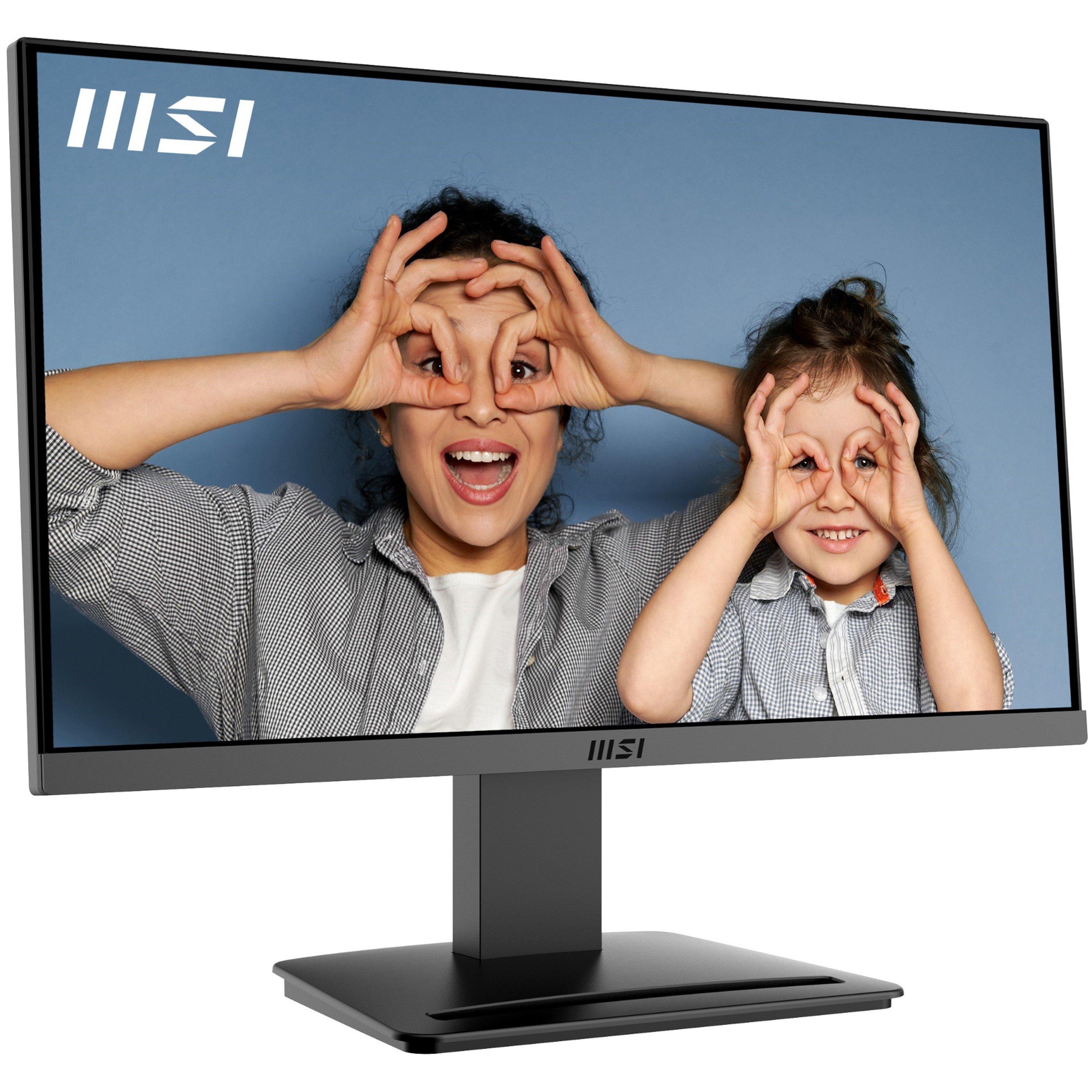 Black - MSI - PRO MP223 E2 21.45 inch FHD Monitor - 2