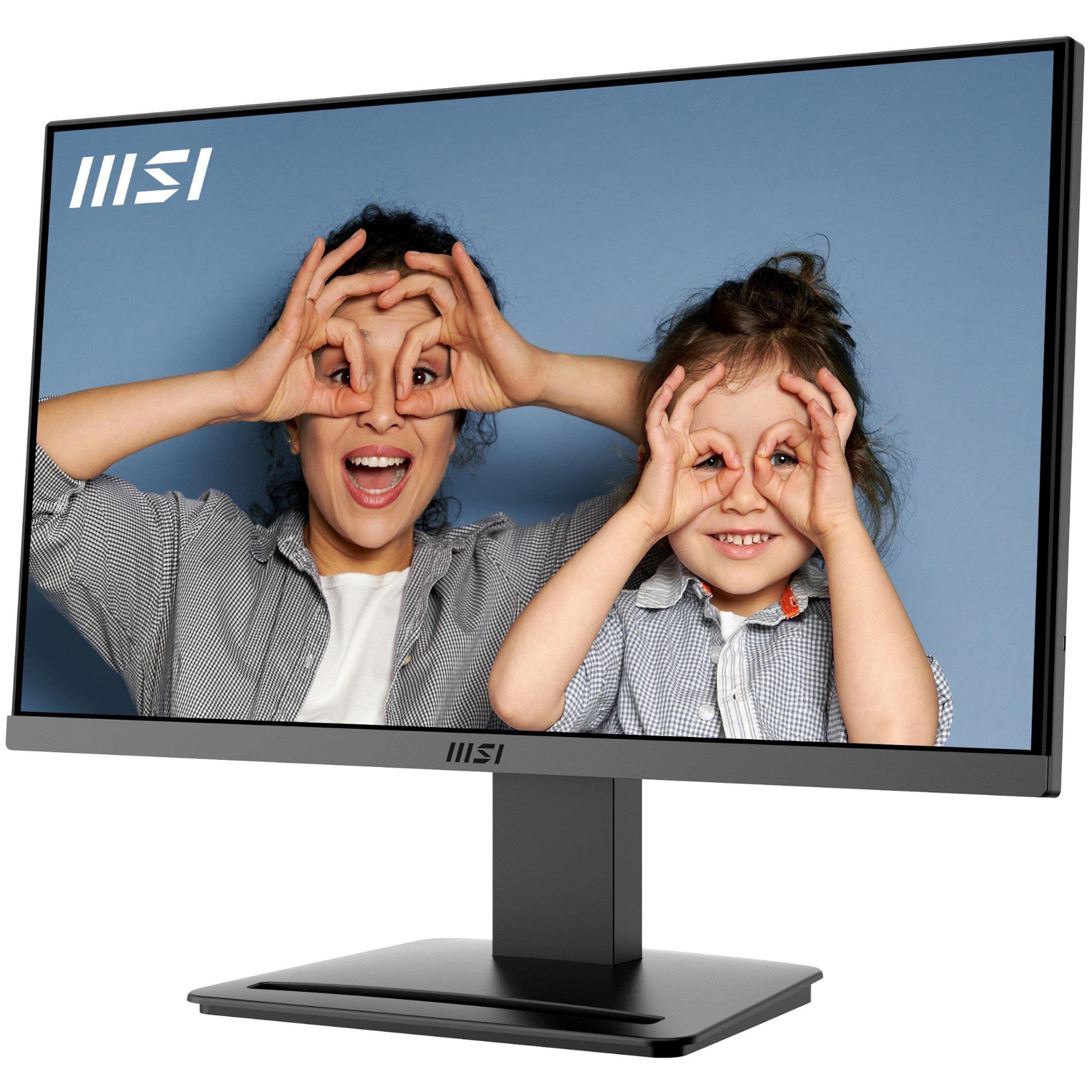 Black - MSI - PRO MP223 E2 21.45 inch FHD Monitor - 3