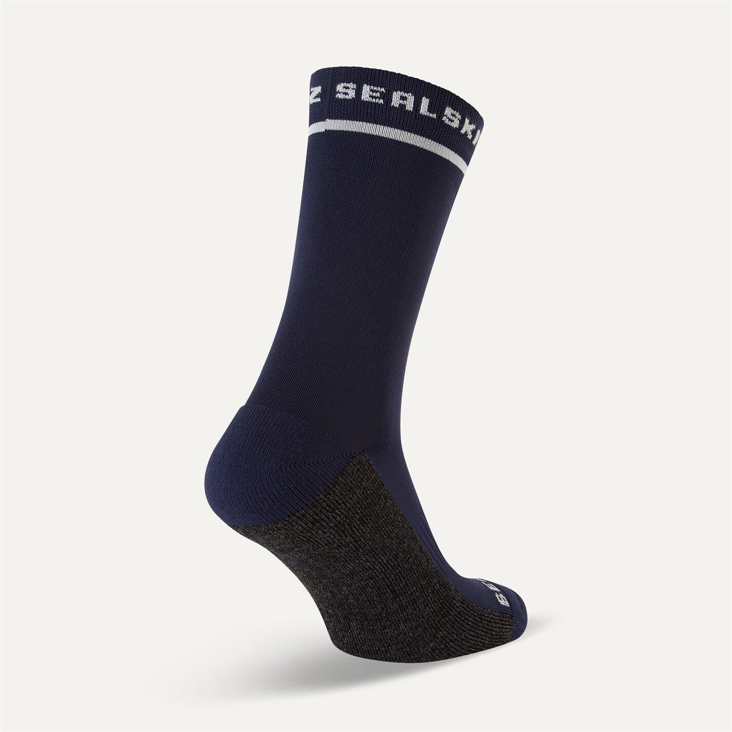 Azul Marinho - Sealskinz - Mid-Length Cycling Socks - 2