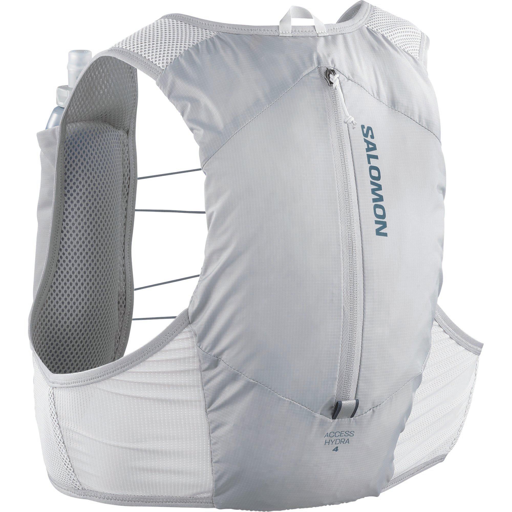 Salomon Hydra Access 4l Unisex Running Waistcoat In Grey