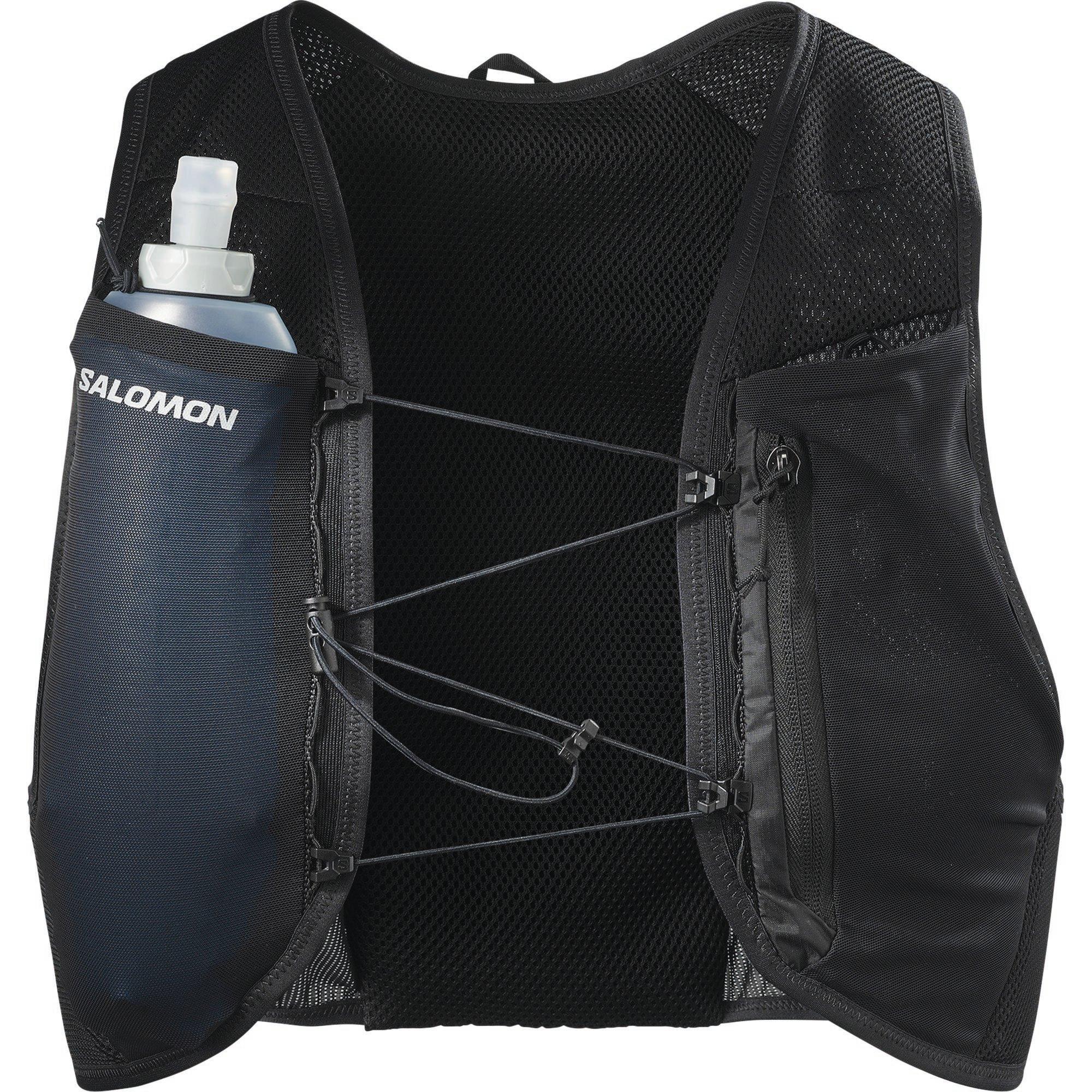 Black - Salomon - Hydra Access 4L Unisex Running Vest - 1