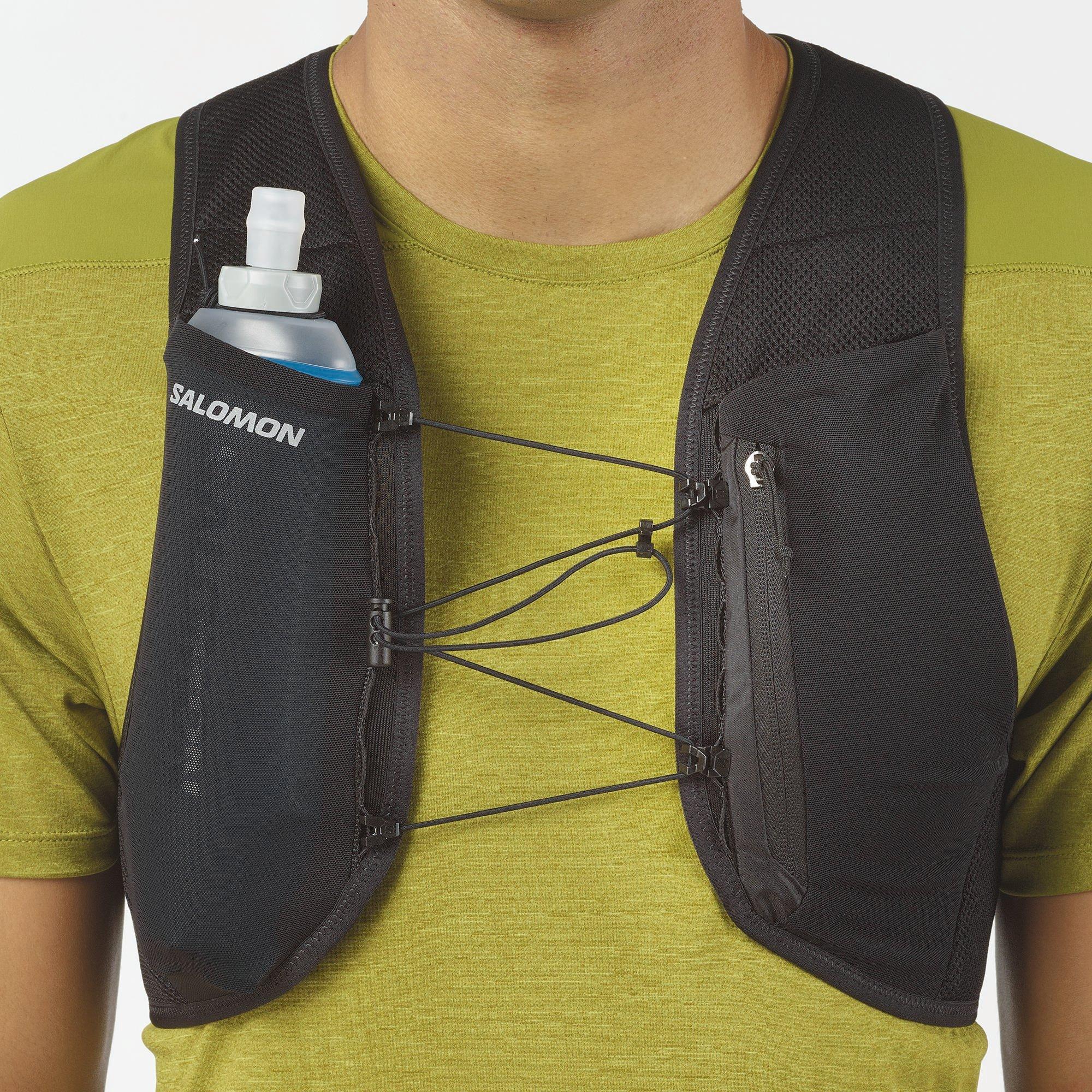 Black - Salomon - Salomon Hydra Vest 4L 00 - 6