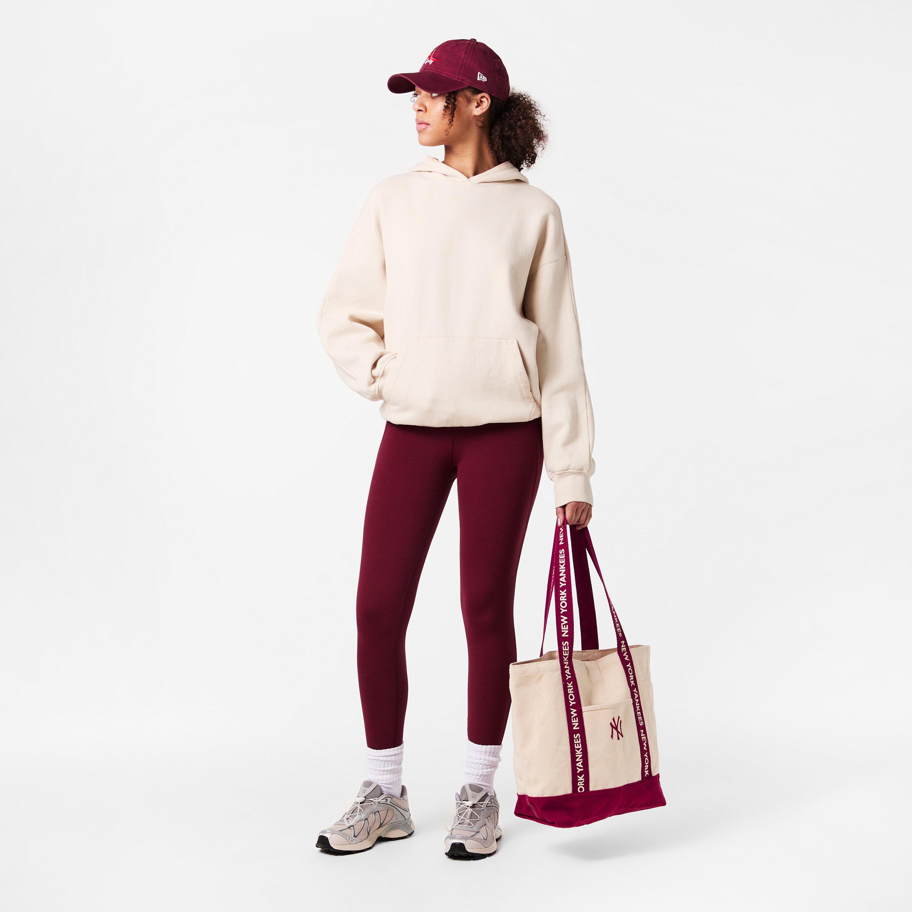NY Cream/Red - New Era - Women's Canvas Strap Tote Bags - 6