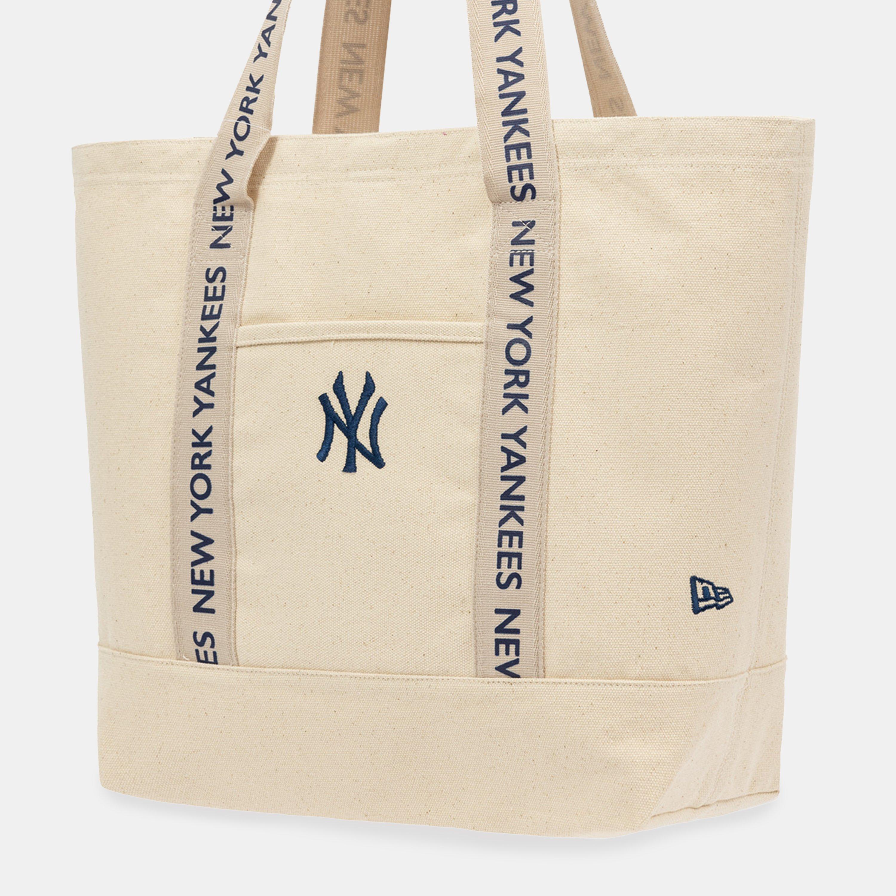 NY Cream/Navy - New Era - Women's Canvas Strap Tote Bags - 5
