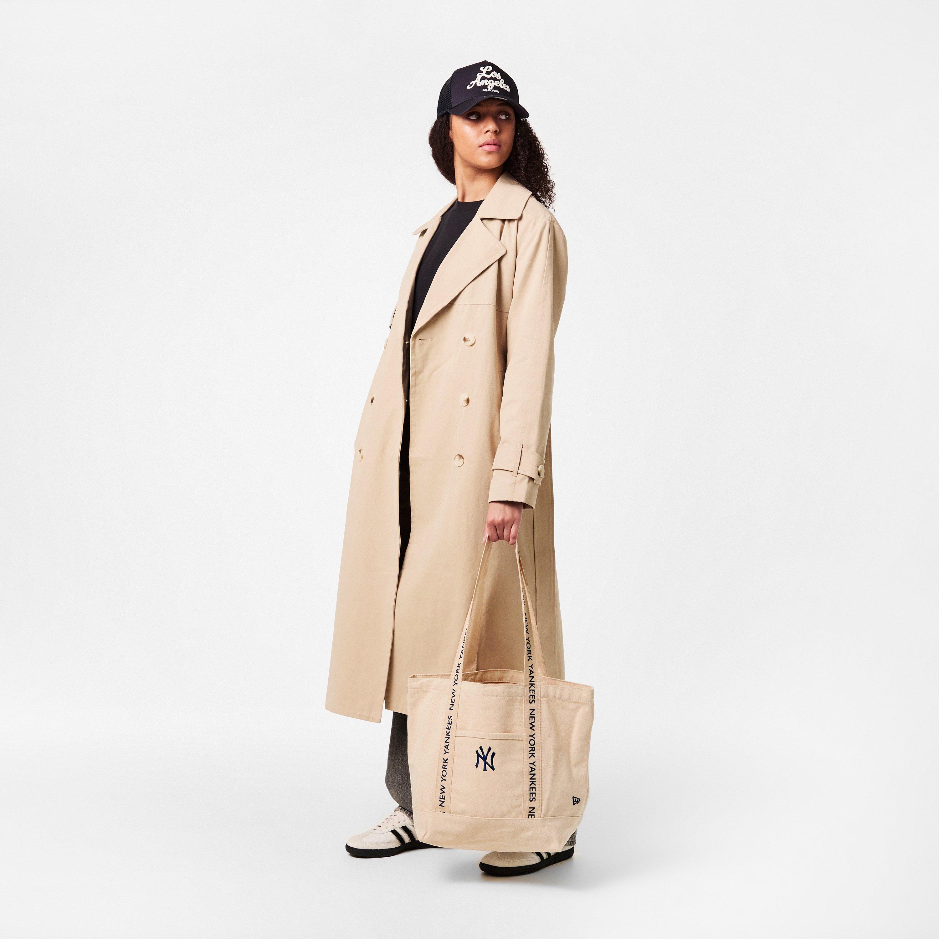 NY Cream/Navy - New Era - Women's Canvas Strap Tote Bags - 6