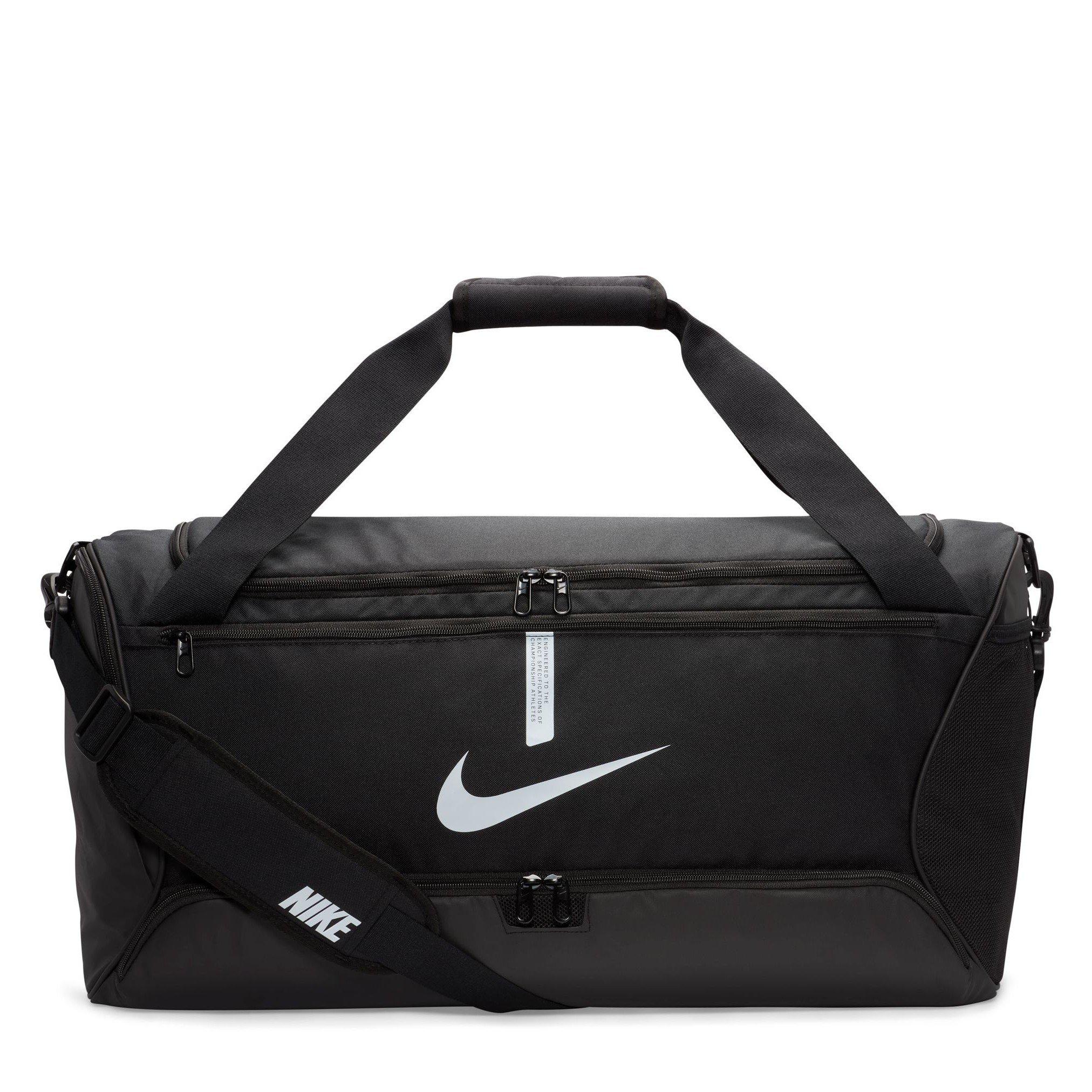 Black/White - Nike - Academy Team Soccer Duffel Bag (Medium, 60L) - 1