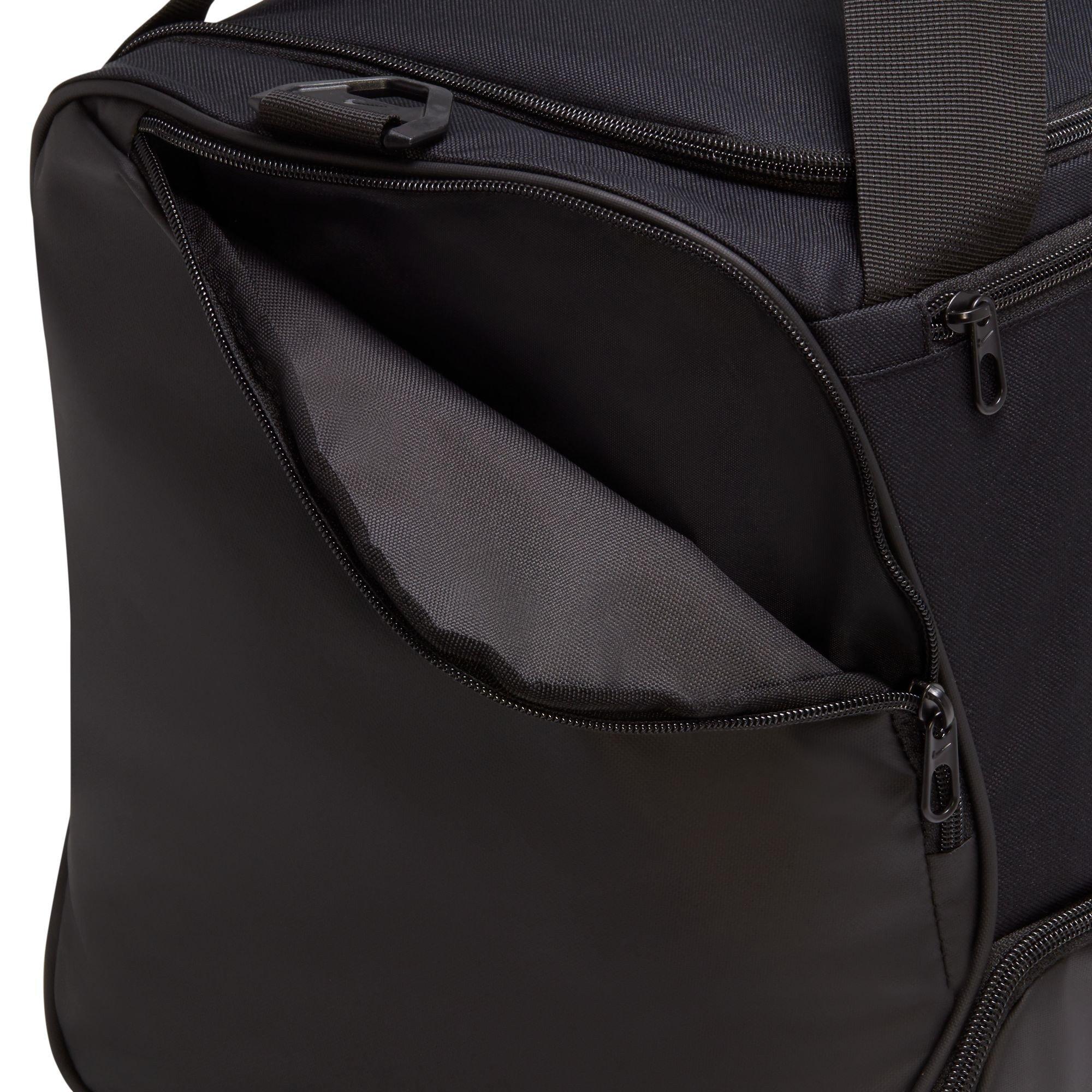 Black/White - Nike - Academy Team Soccer Duffel Bag (Medium, 60L) - 12