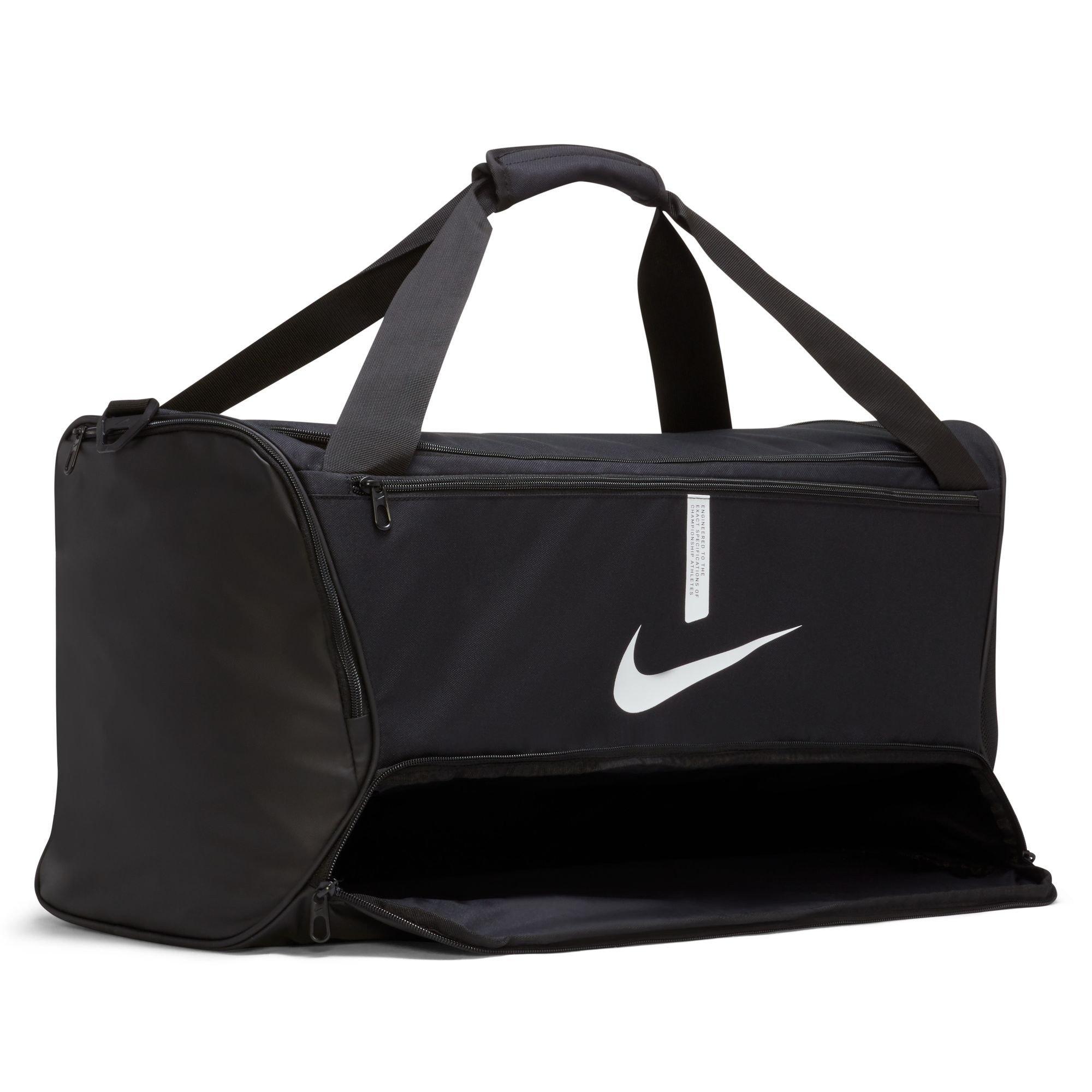 Black/White - Nike - Academy Team Soccer Duffel Bag (Medium, 60L) - 6