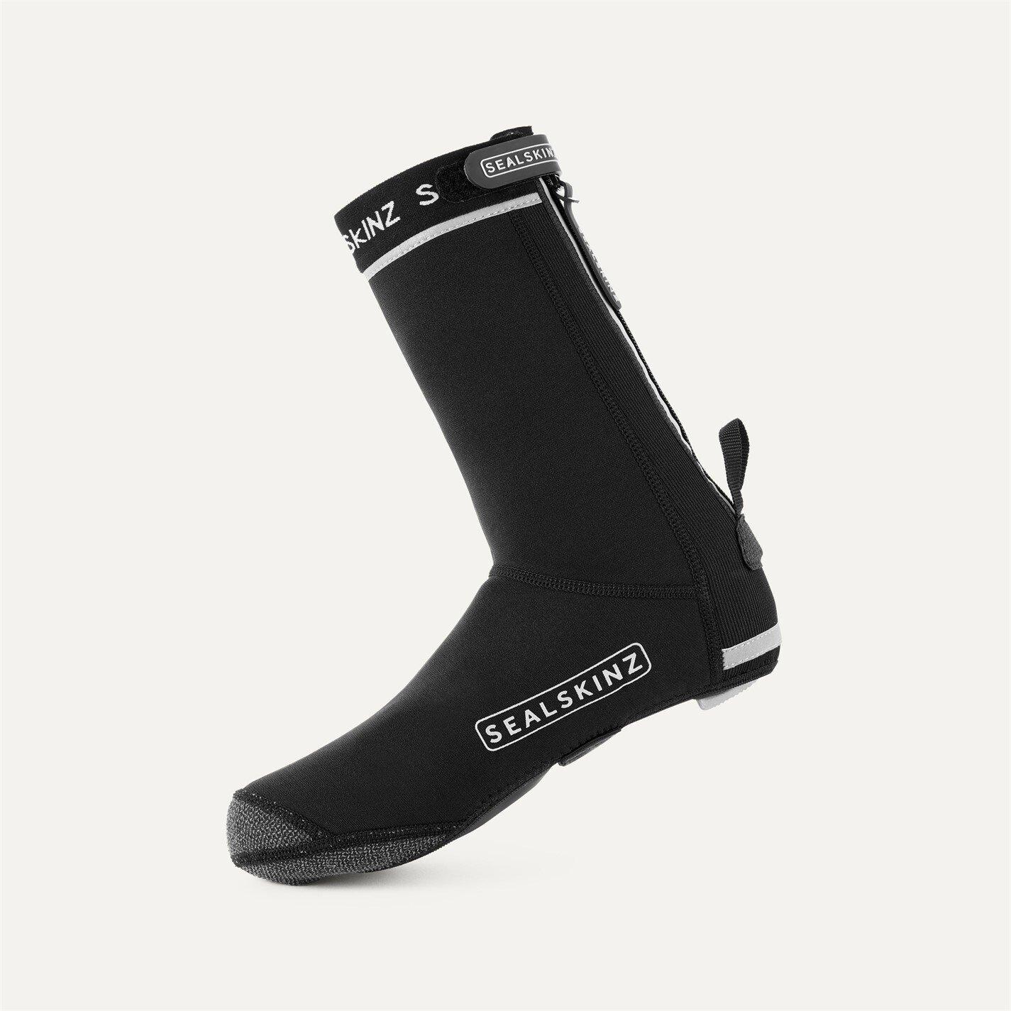 Sealskinz  Caston All Weather Open Sole Cycling Overshoes - Black - Small