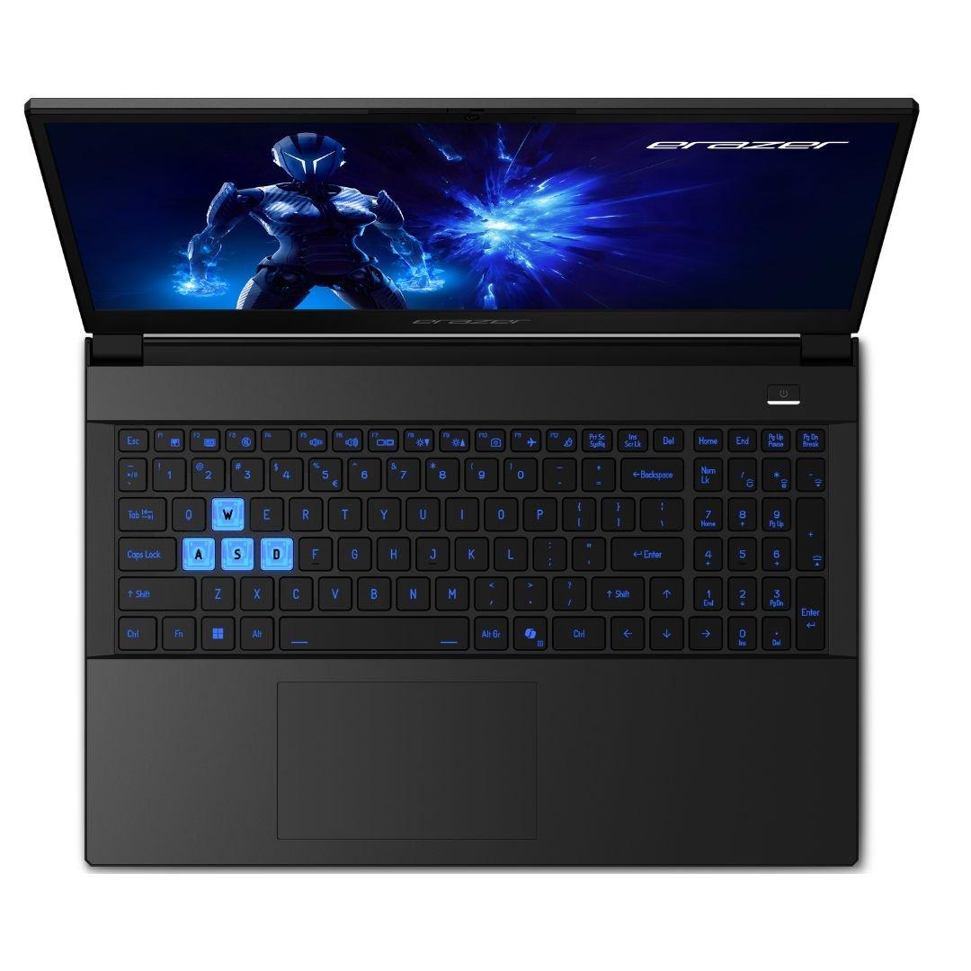 Schwarz - Medion - Medion Erazer Deputy 15 P1 15.6 FHD 144Hz Intel Core i7-13620H 16 GB 1 TB RTX 5060 Gaming Laptop - 4