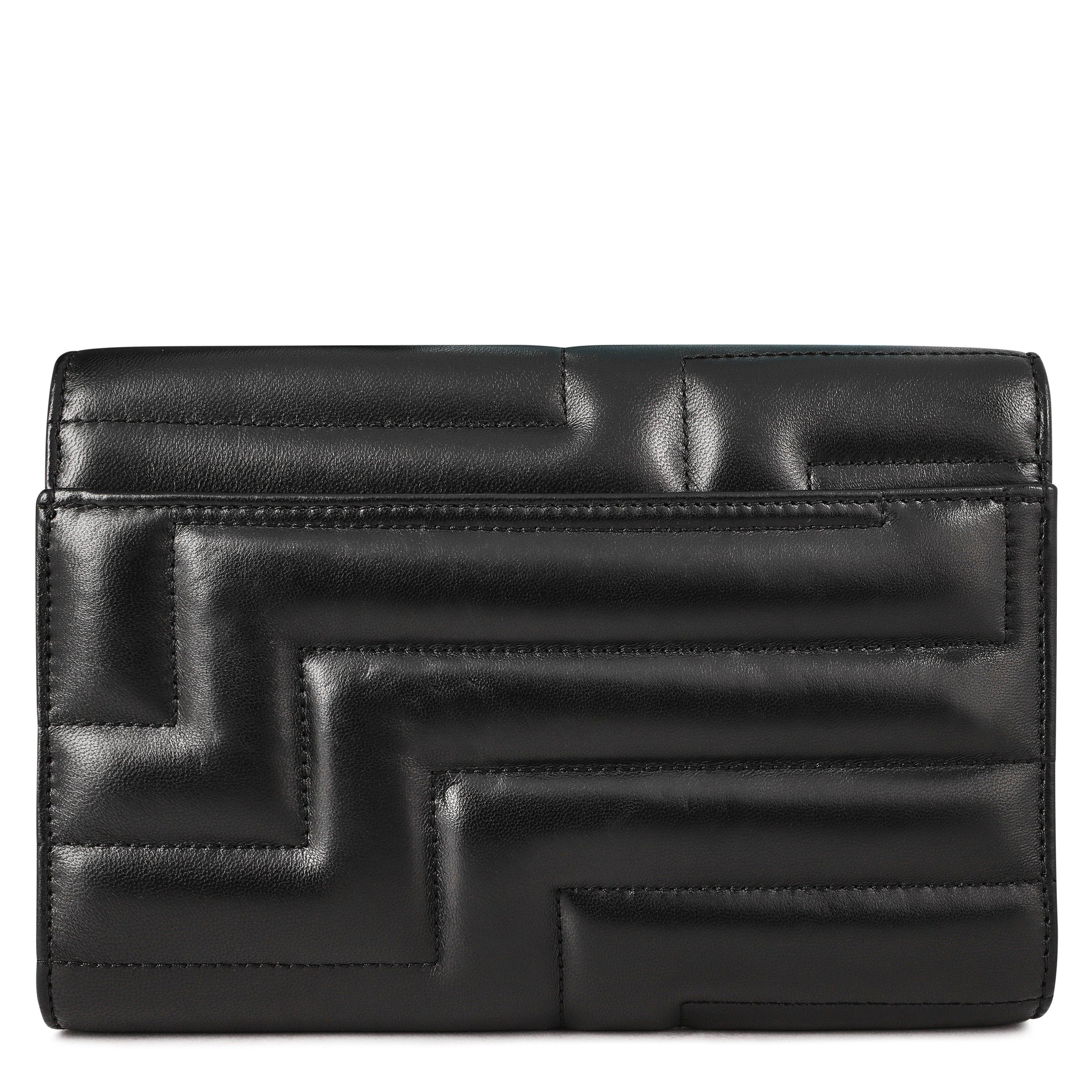 Black - Jimmy Choo - Women's Embellished Leather Avenue Clutch Bag - 4