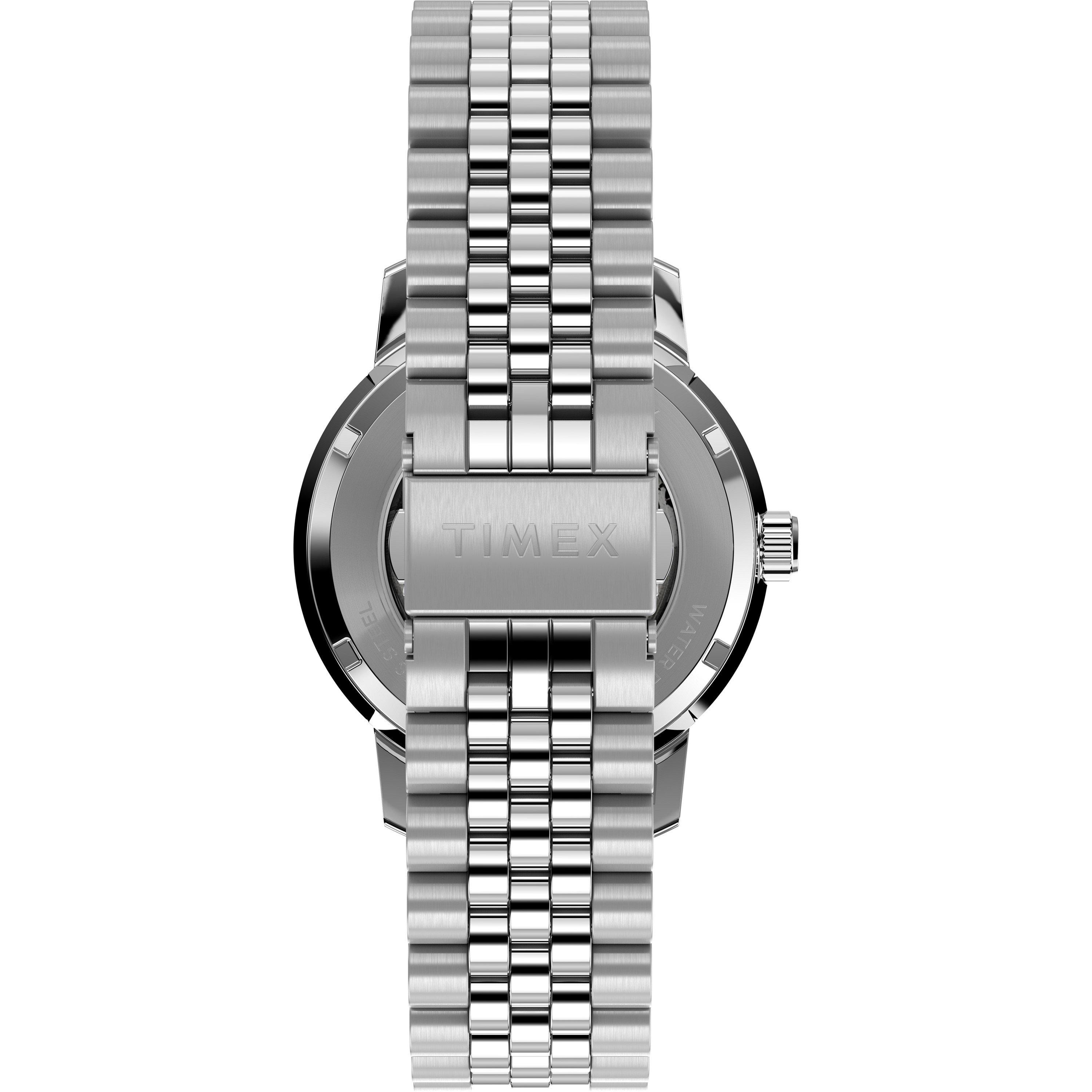 Silver Tone - Timex - Men's Marlin Automatic Analogue Watch - 6