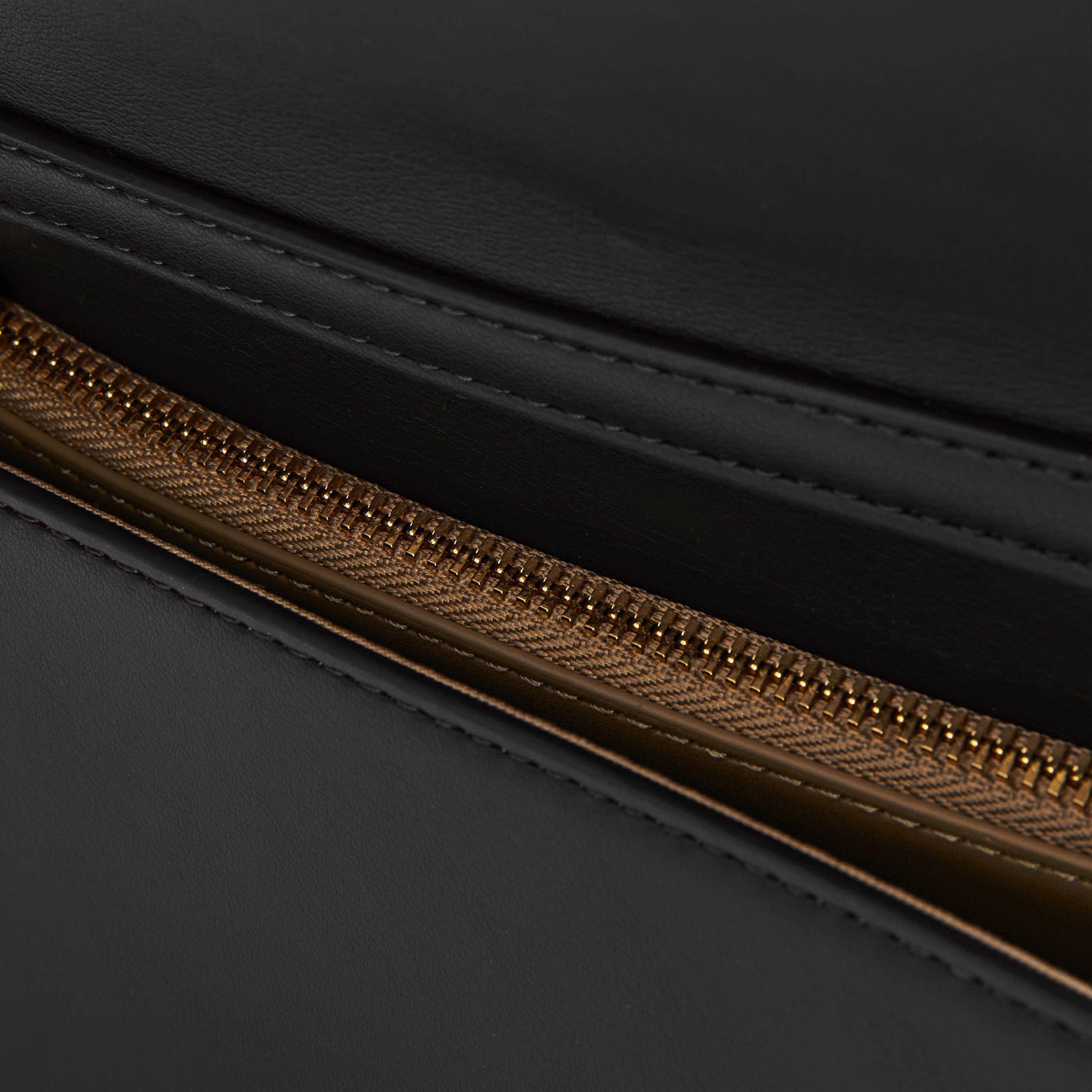 Black - Love Moschino - Women's Quilted Cross Body Bags - 5