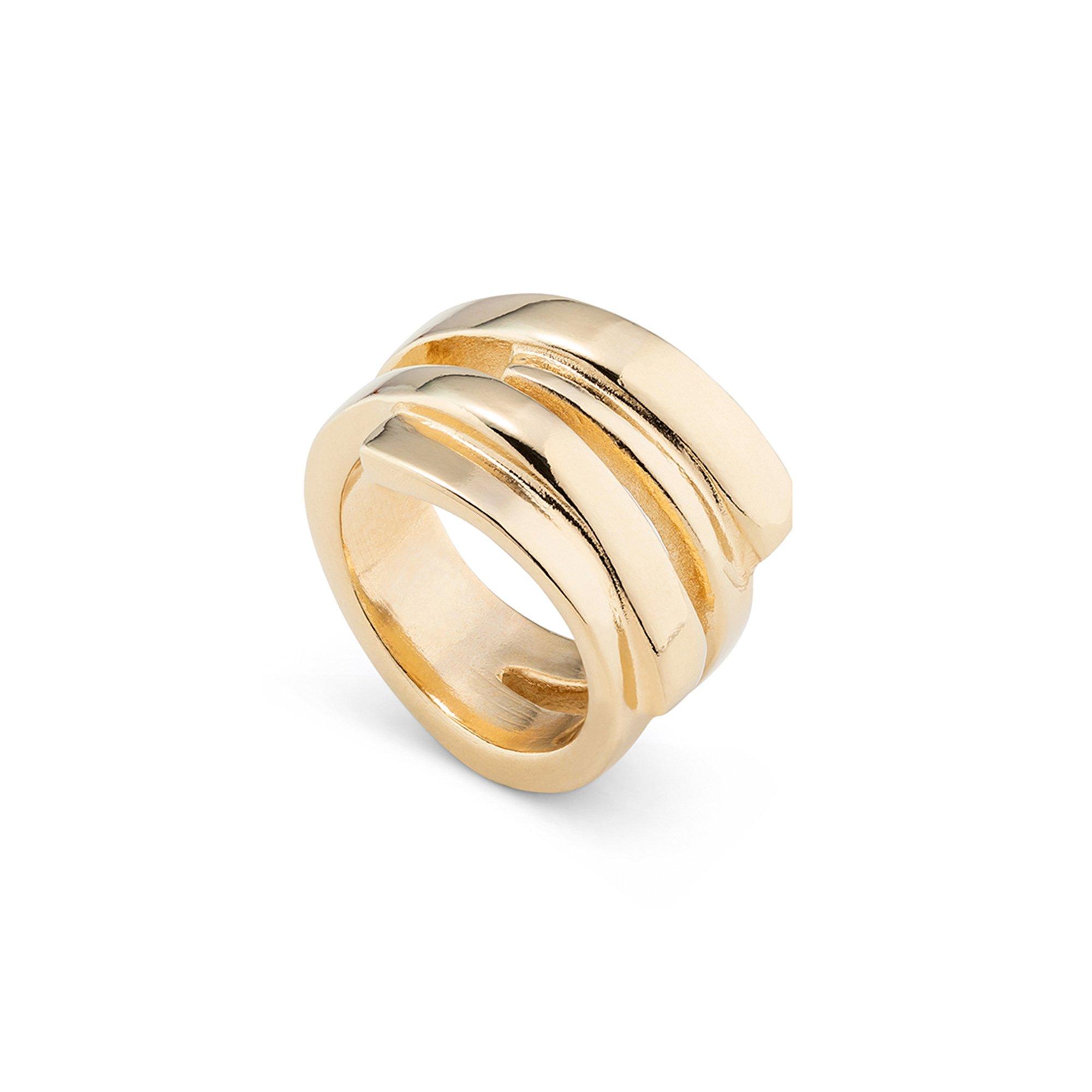 Goud - UNOde50 - UNOde50 18k Gold-Plated Ring - 2