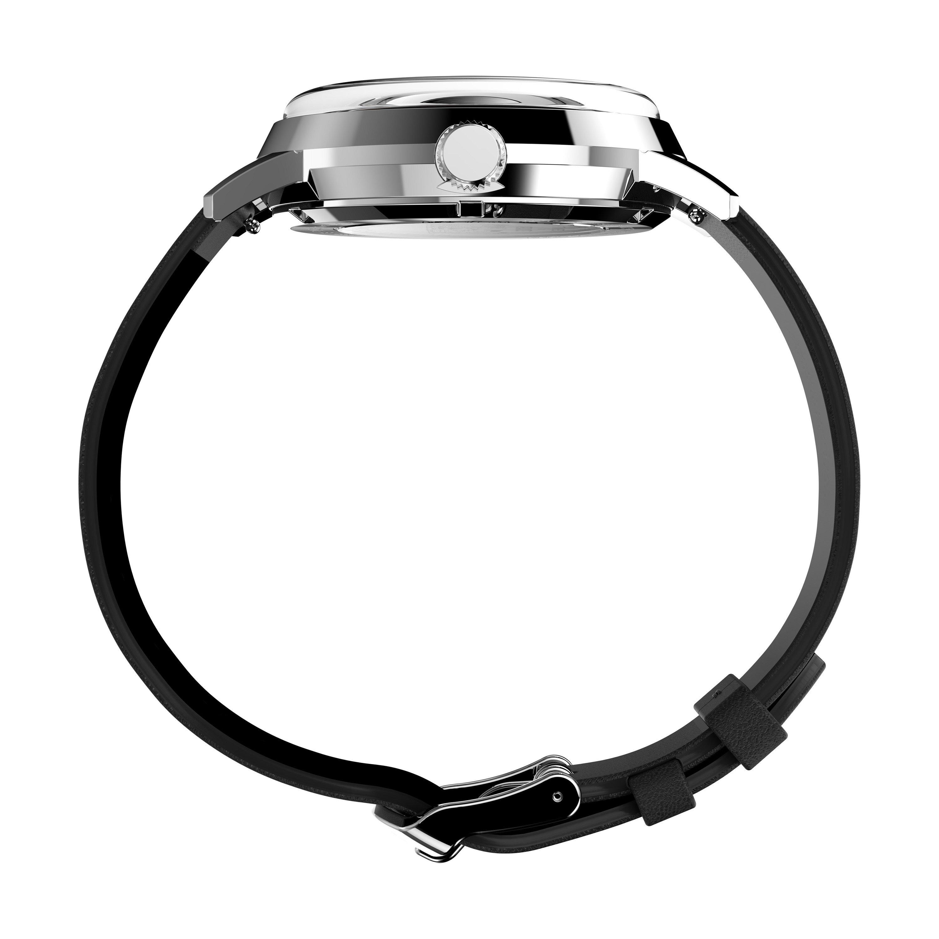 Silver Tone - Timex - Men's Peanuts Automatic Analogue Watch - 3