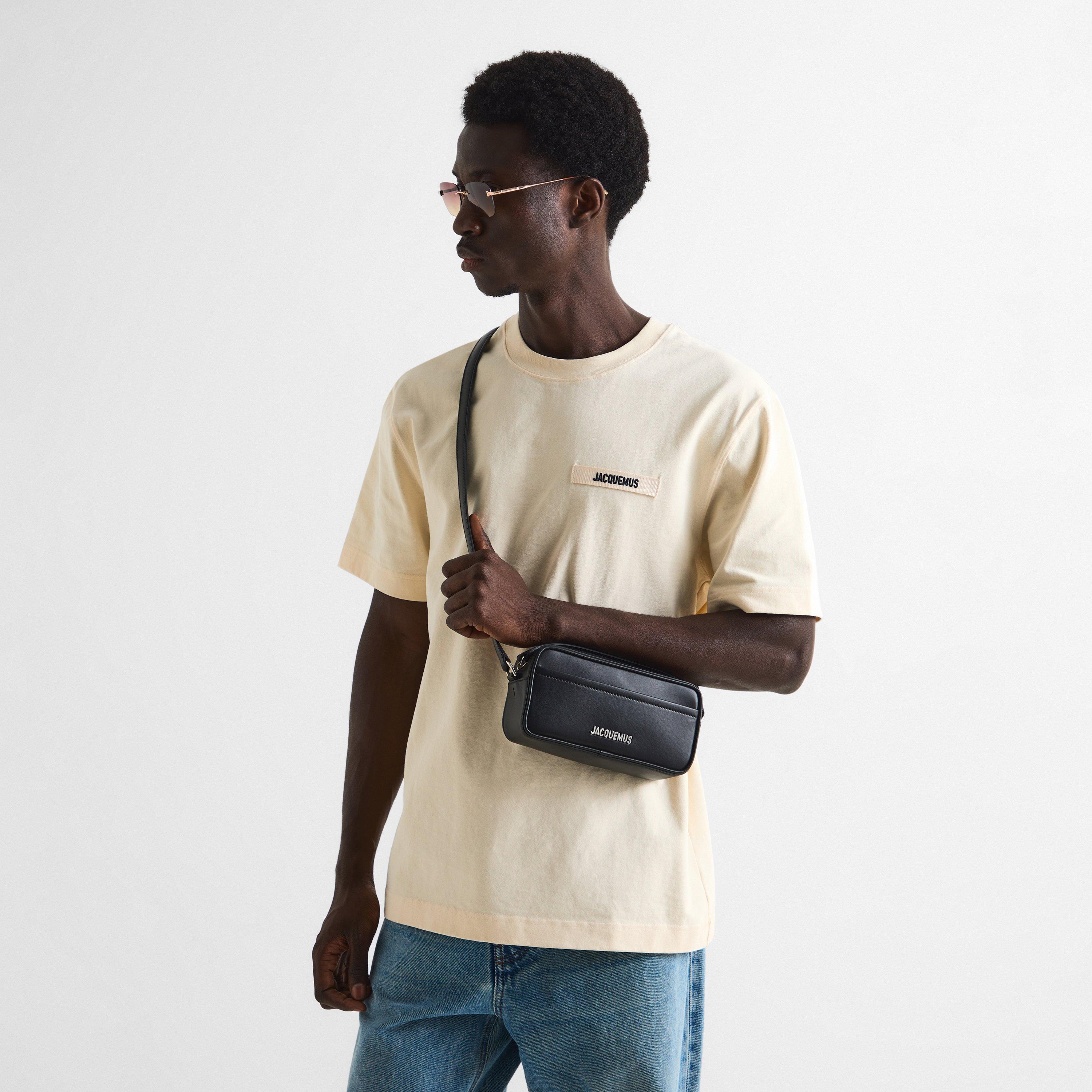 Black - Jacquemus - Men's Cross Body Bag - 3