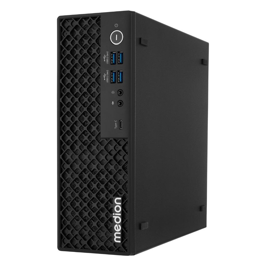 Black - Medion - T80 Mini Desktop PC – Intel Core Ultra 5 226V - 2