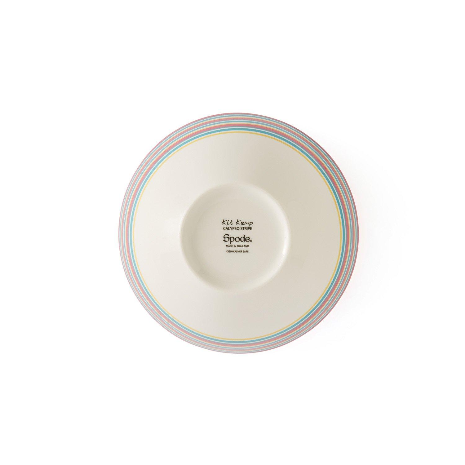 Multi - Spode Kit Kemp - Kit Kemp Calypso Stripe  4  Bowls - 6