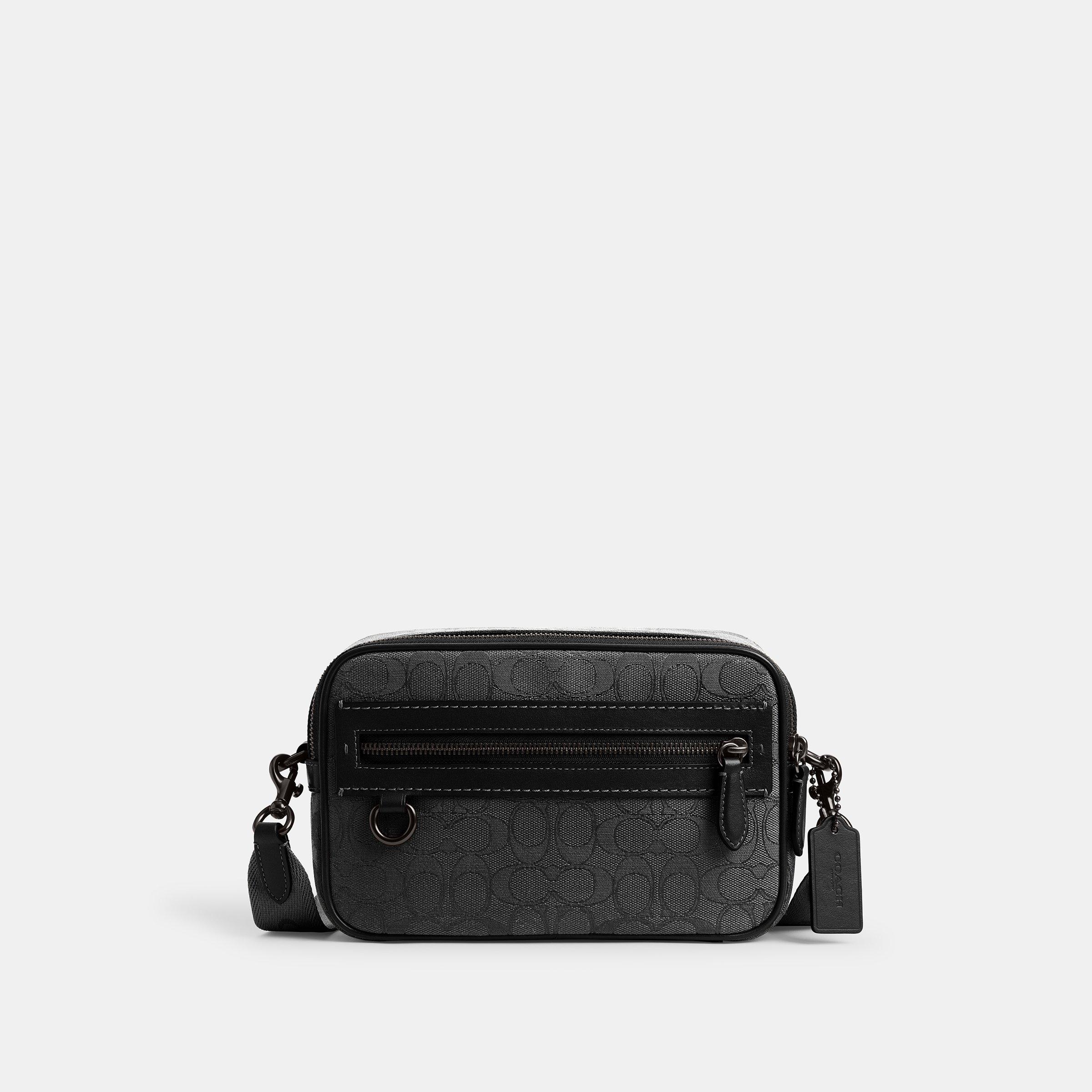 coach バッグ Coach Theo Signature Jacquard Camera Bag | Cruise Fashion