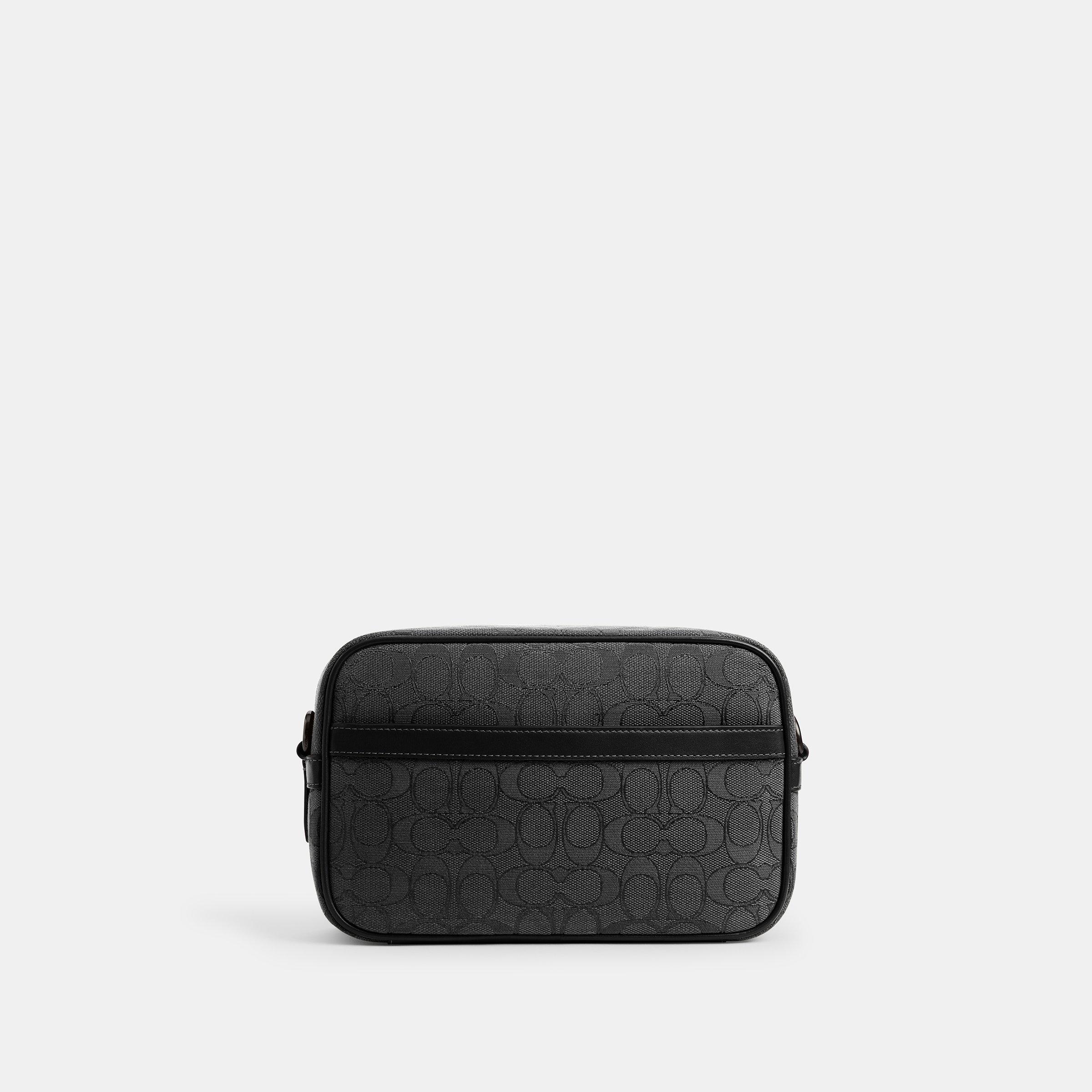Black - Coach - Theo Signature Jacquard Camera Bags - 3