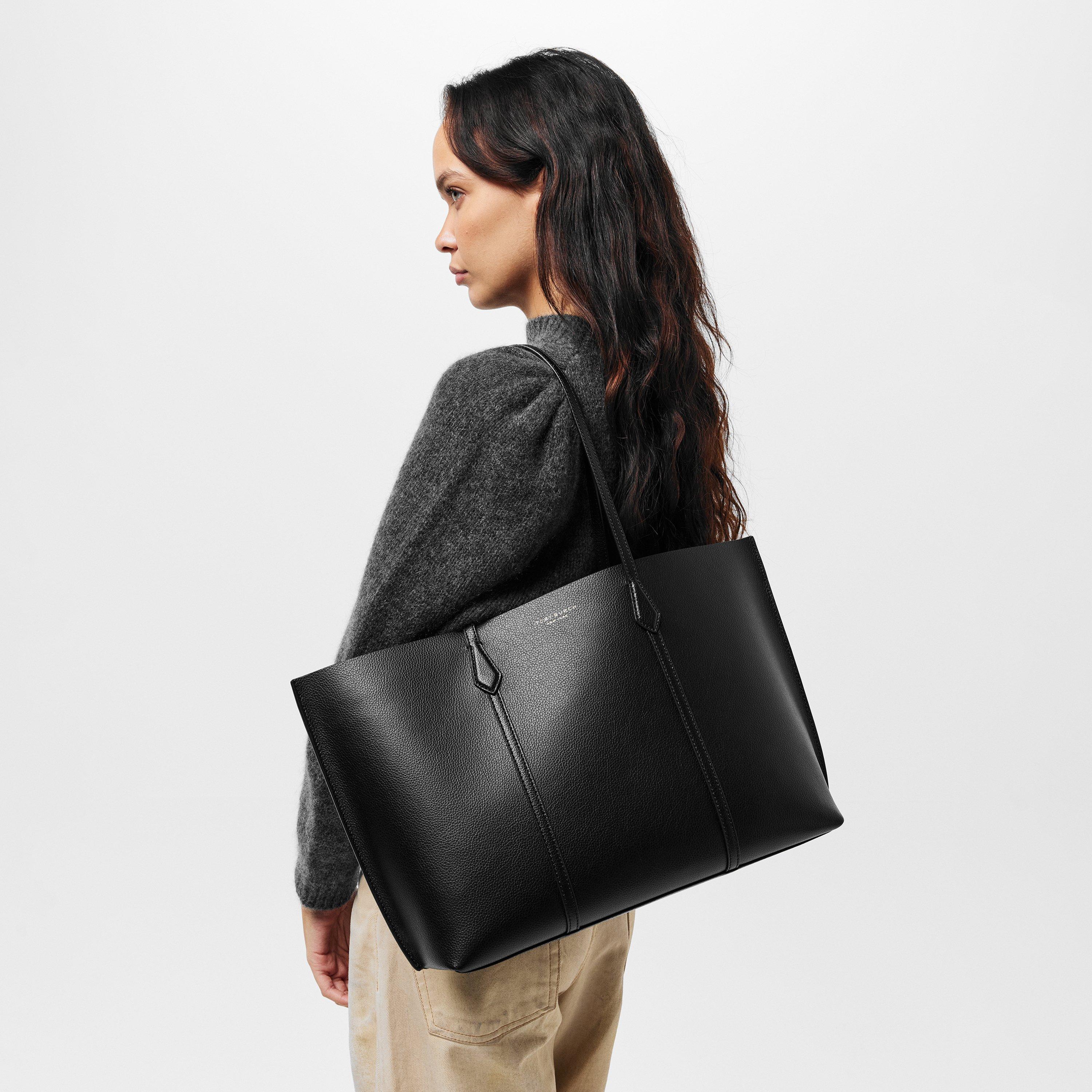 Black - Tory Burch - Women's Perry Tote Bag - 3