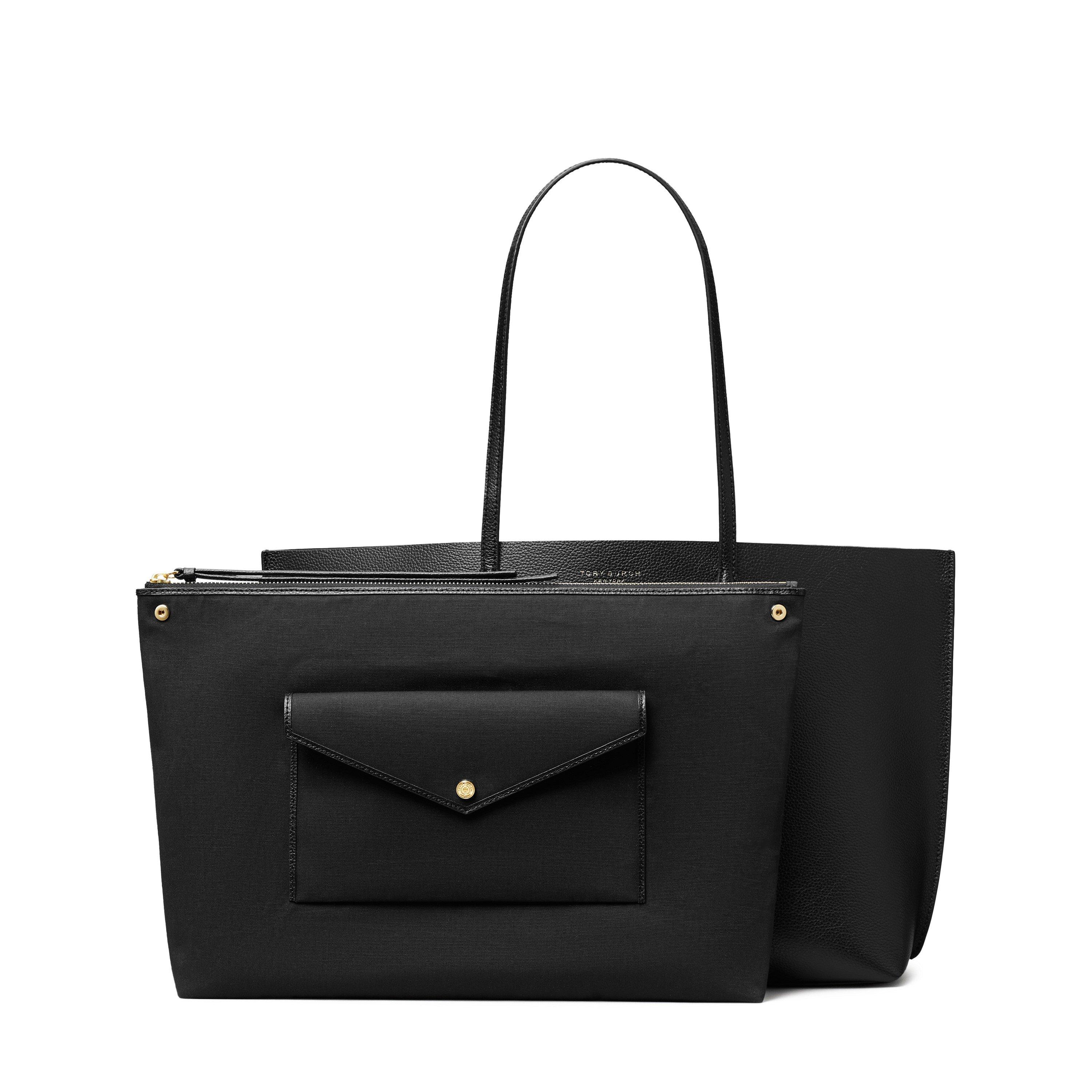 Black - Tory Burch - Women's Perry Tote Bag - 5