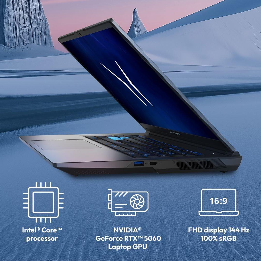 Schwarz - Medion - Medion Erazer Defender 17 P10 Intel Core i9-14900HX 16GB DDR5 1TB RTX 5060 17.3 144Hz Gaming Laptop - 11