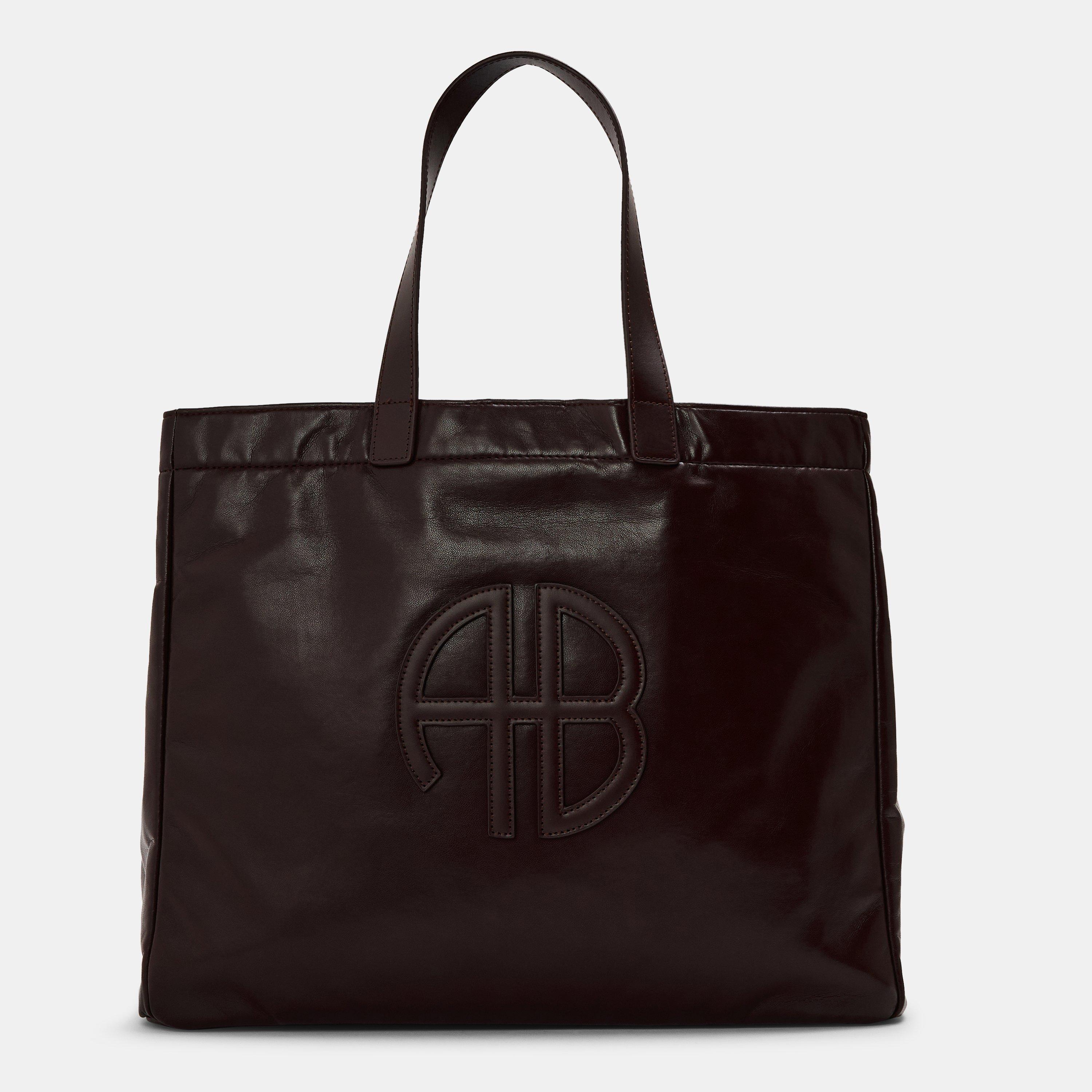 Black Brown - Anine Bing - Women's Tote Bag - 1