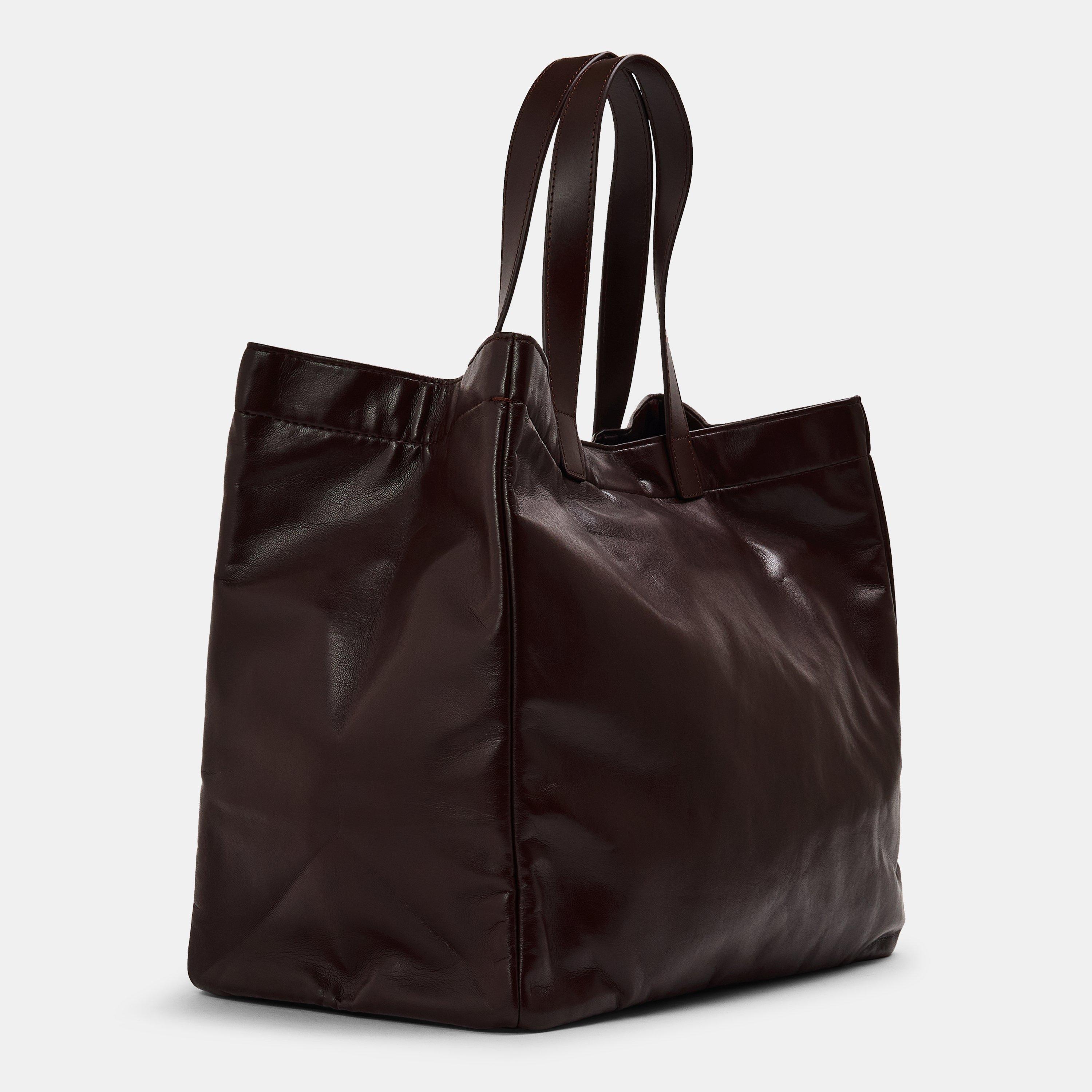 Black Brown - Anine Bing - Women's Tote Bag - 2