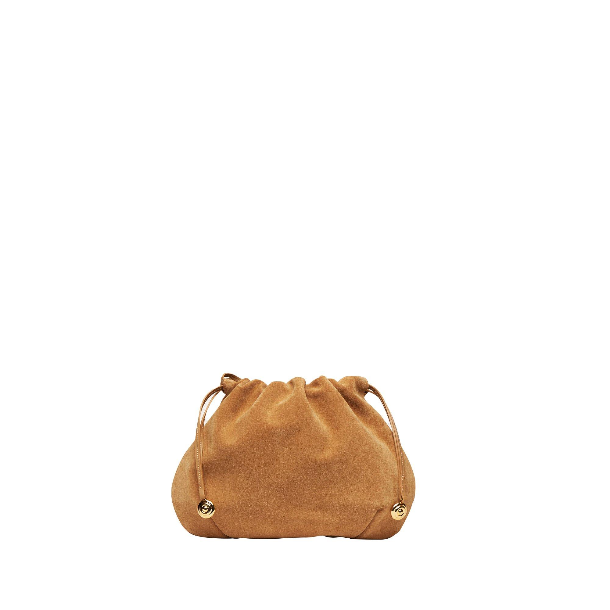 Liffner Charm Pouch - Sand Suede