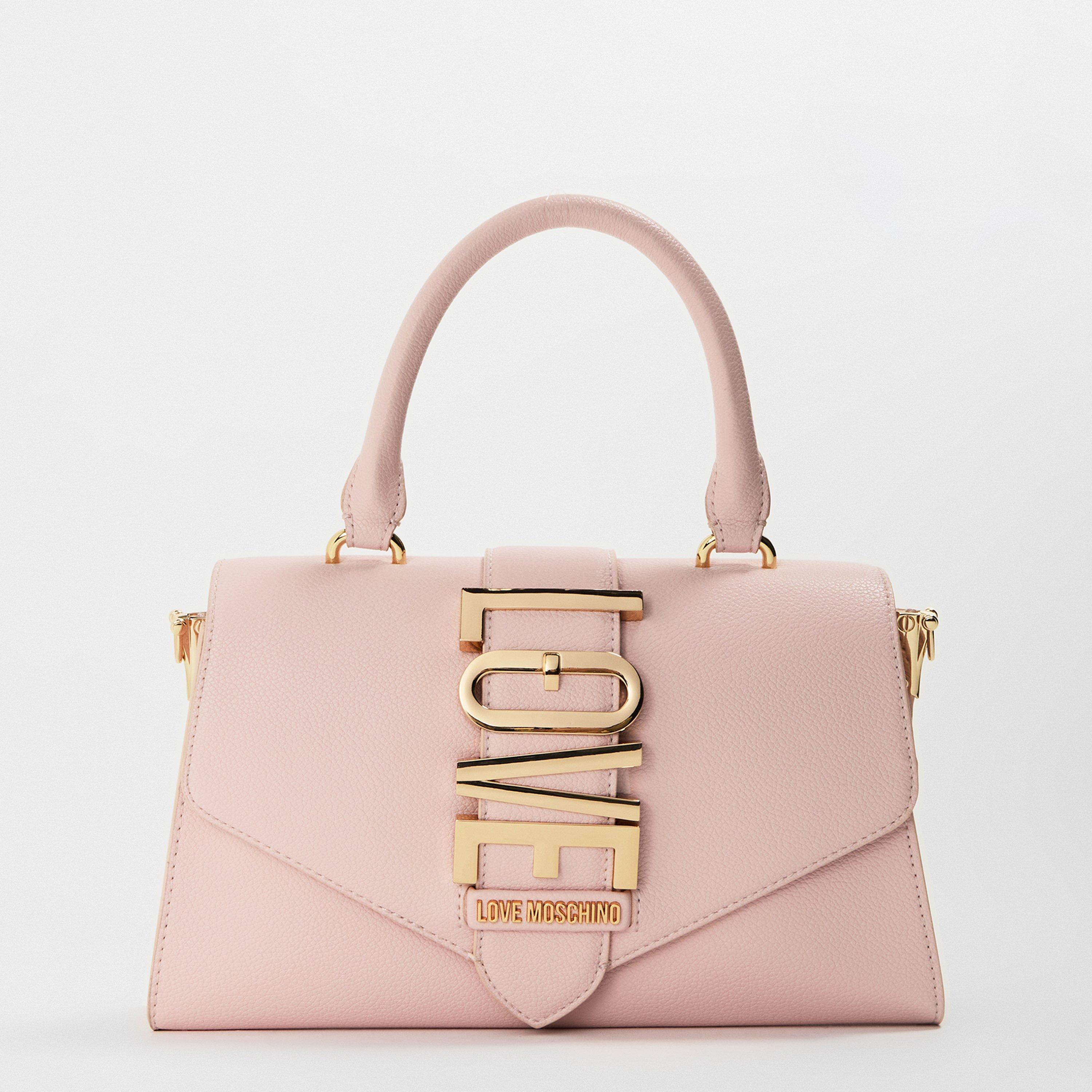 Powder - Love Moschino - Logo-Plaque Tote Bag - 1