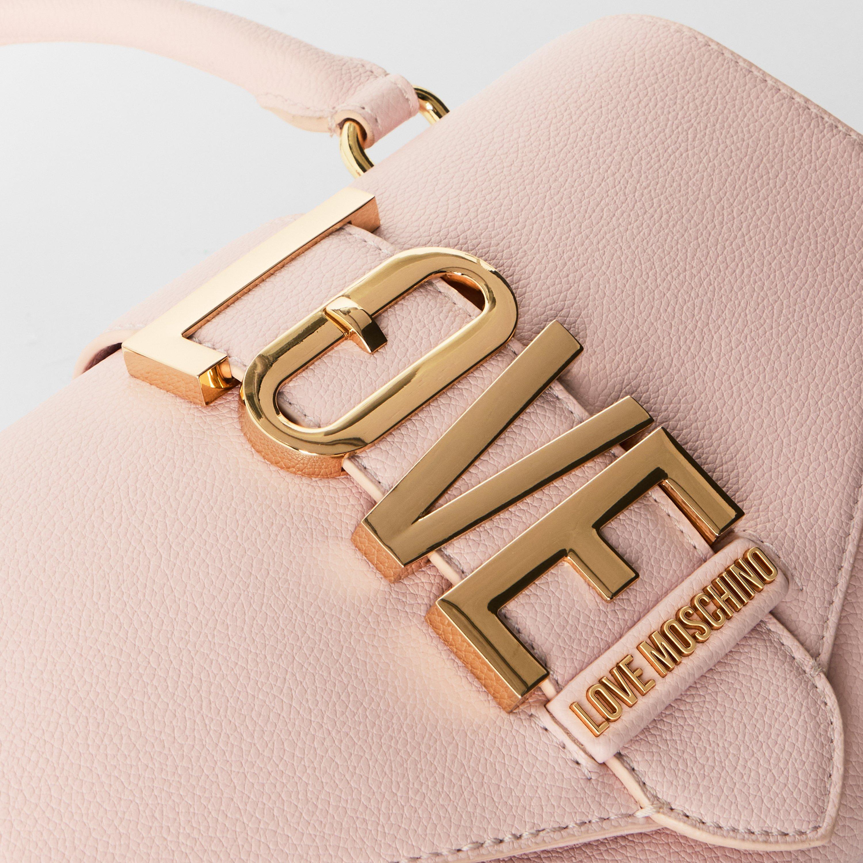 Powder - Love Moschino - Logo-Plaque Tote Bag - 3