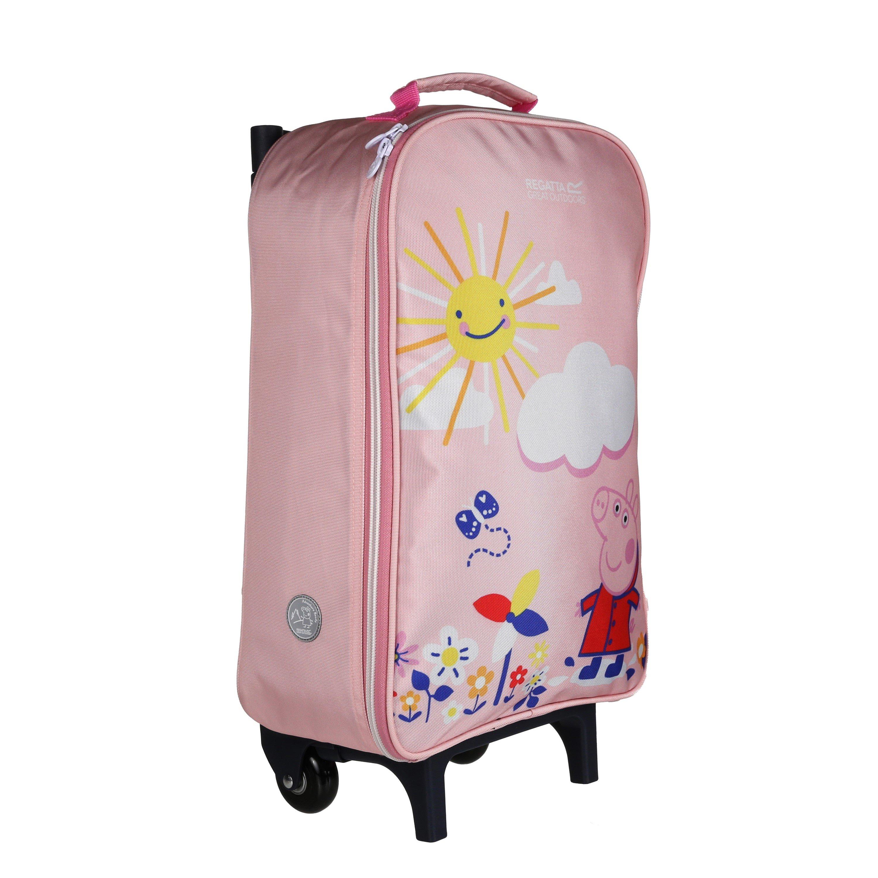 Pink Mist - Regatta - Kids' Peppa Wheeled Soft Suitcase - 3