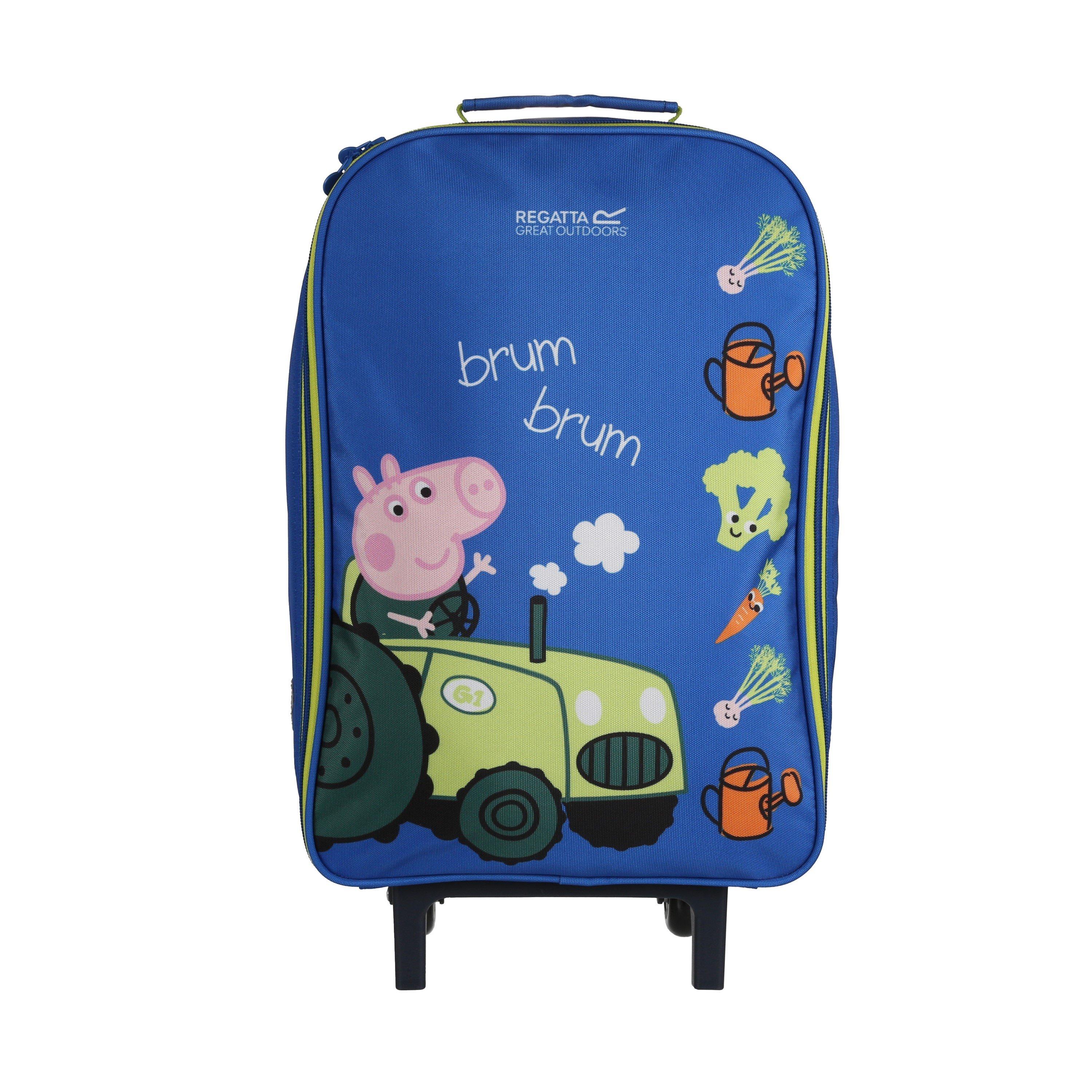 Imperial Blue - Regatta - Kids' Peppa Wheeled Soft Suitcase - 1