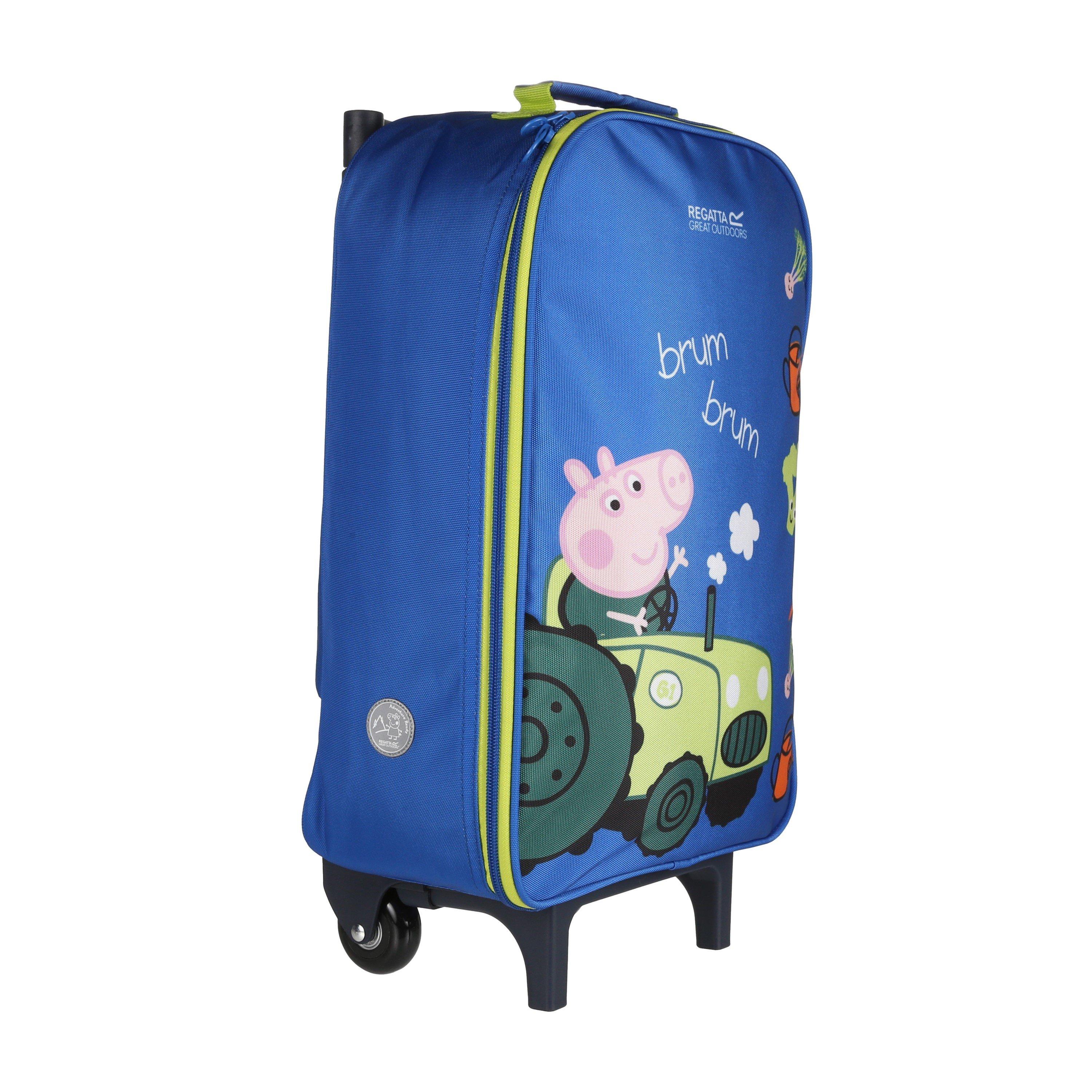 Imperial Blue - Regatta - Kids' Peppa Wheeled Soft Suitcase - 3