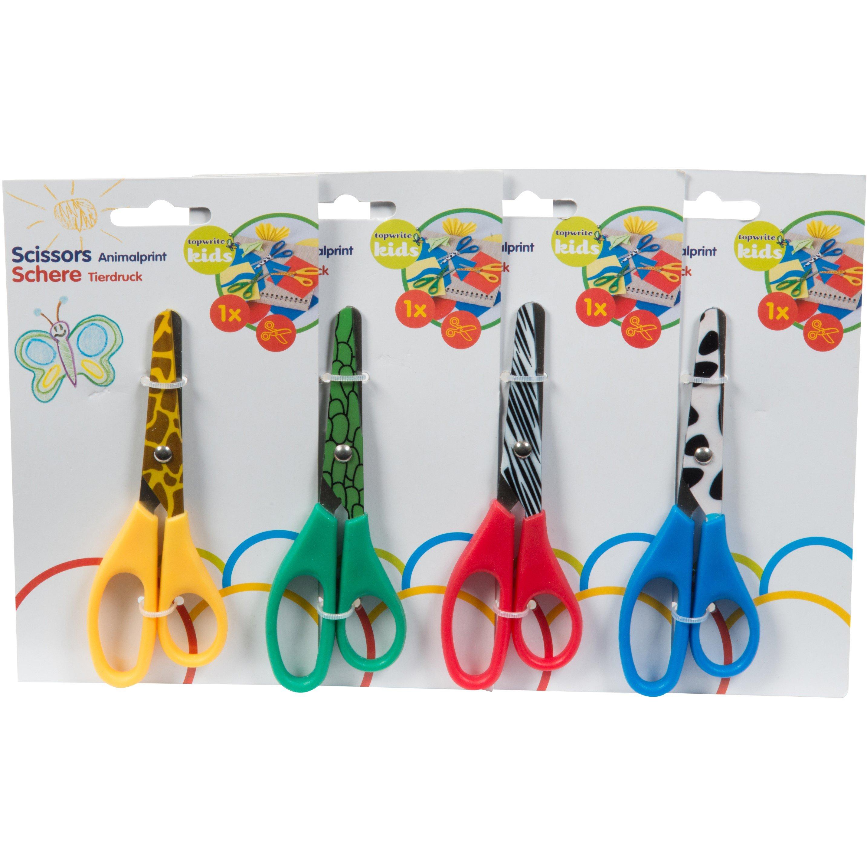 Animal Print - Edco - TOPWRITE Animal Print Scissors 13cm - 1