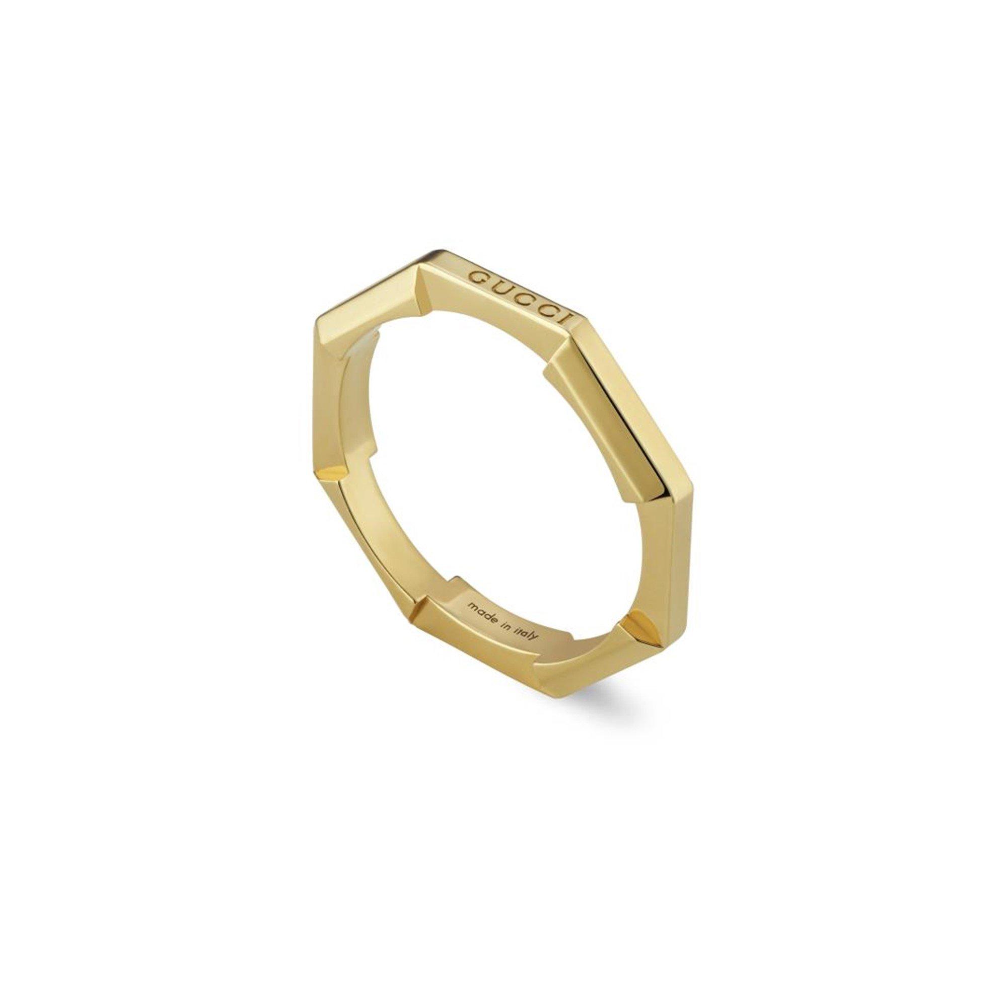 Yellow Gold - Gucci - GG Link To Love Ring - 1