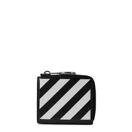 Off White Binder Wallet Cardholder