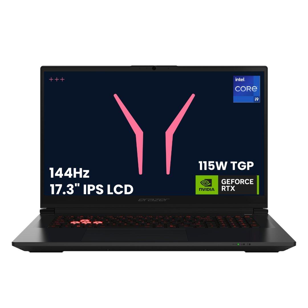 Black - Medion - Medion Erazer Defender 17 P10 Intel Core i9-14900HX 32GB DDR5 1TB RTX 5070 17.3 144Hz Gaming Laptop - 1