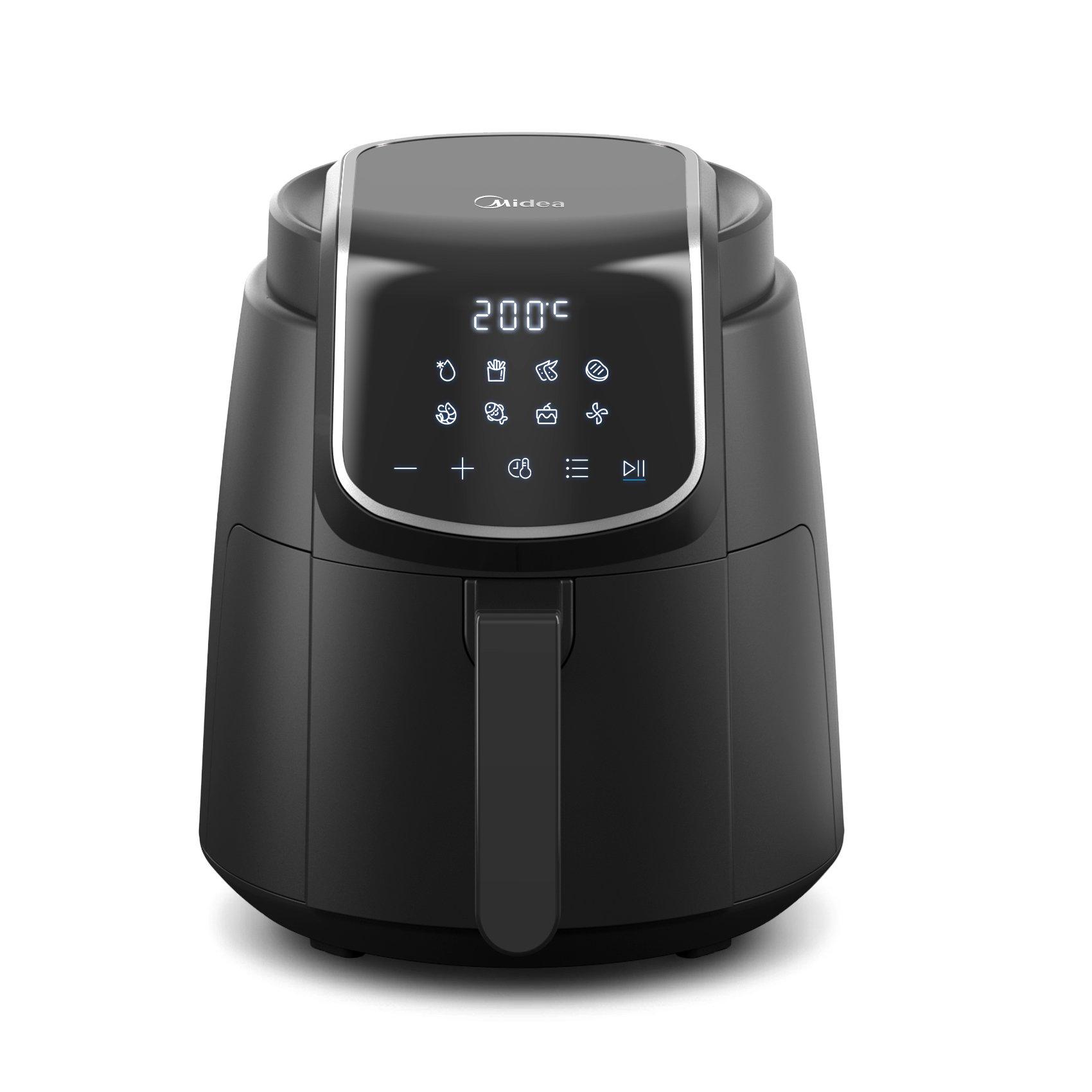 Black - Midea - Air Fryer 99 4.7 litre