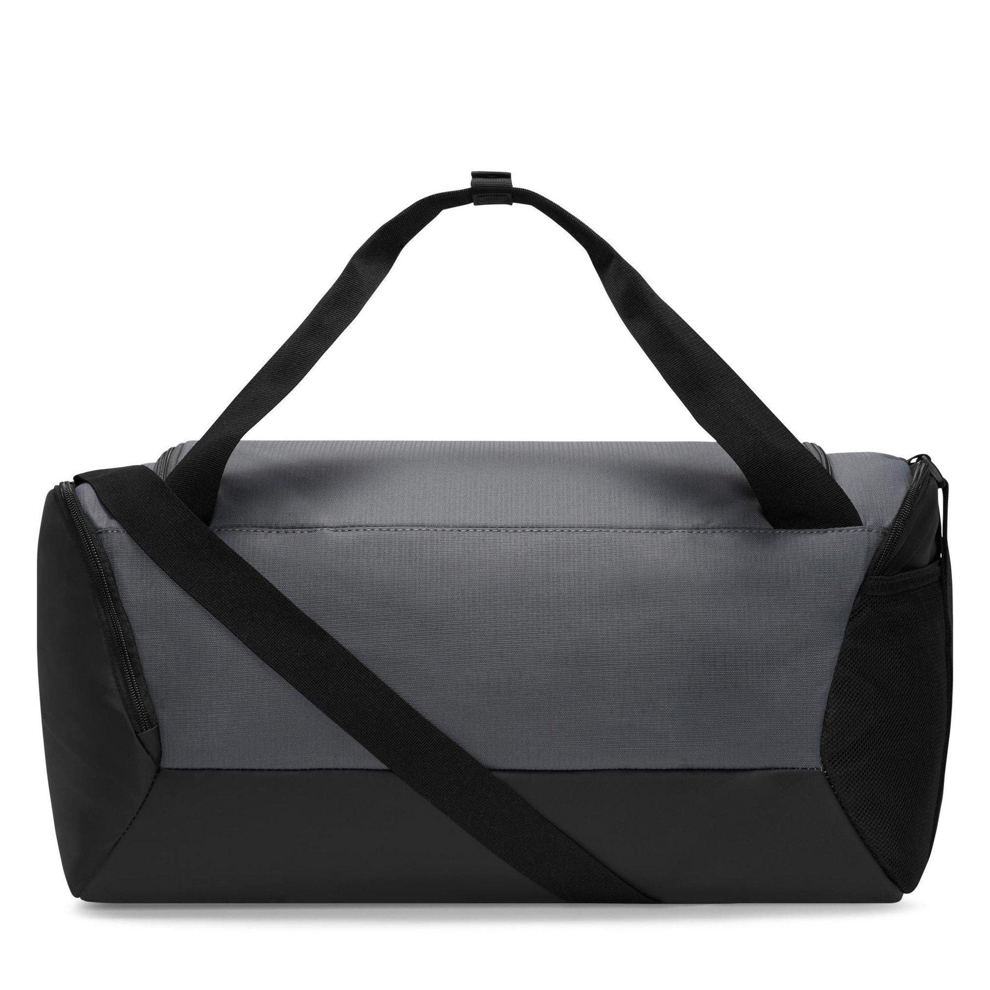 Irn.Gry/Blk/Wht - Nike - Brasilia 9.5 Training Small Duffle Bag - 2