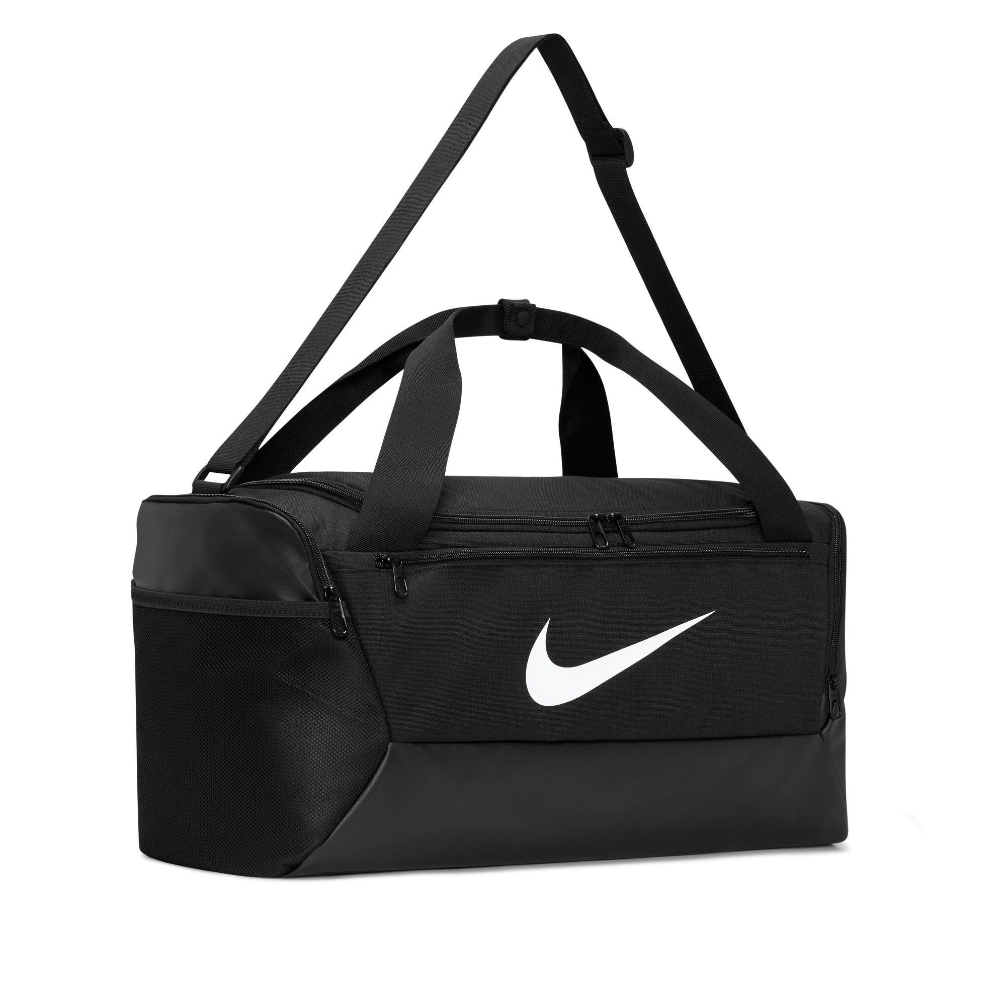 Black/White - Nike - Brasilia 9.5 Training Small Duffle Bag - 4