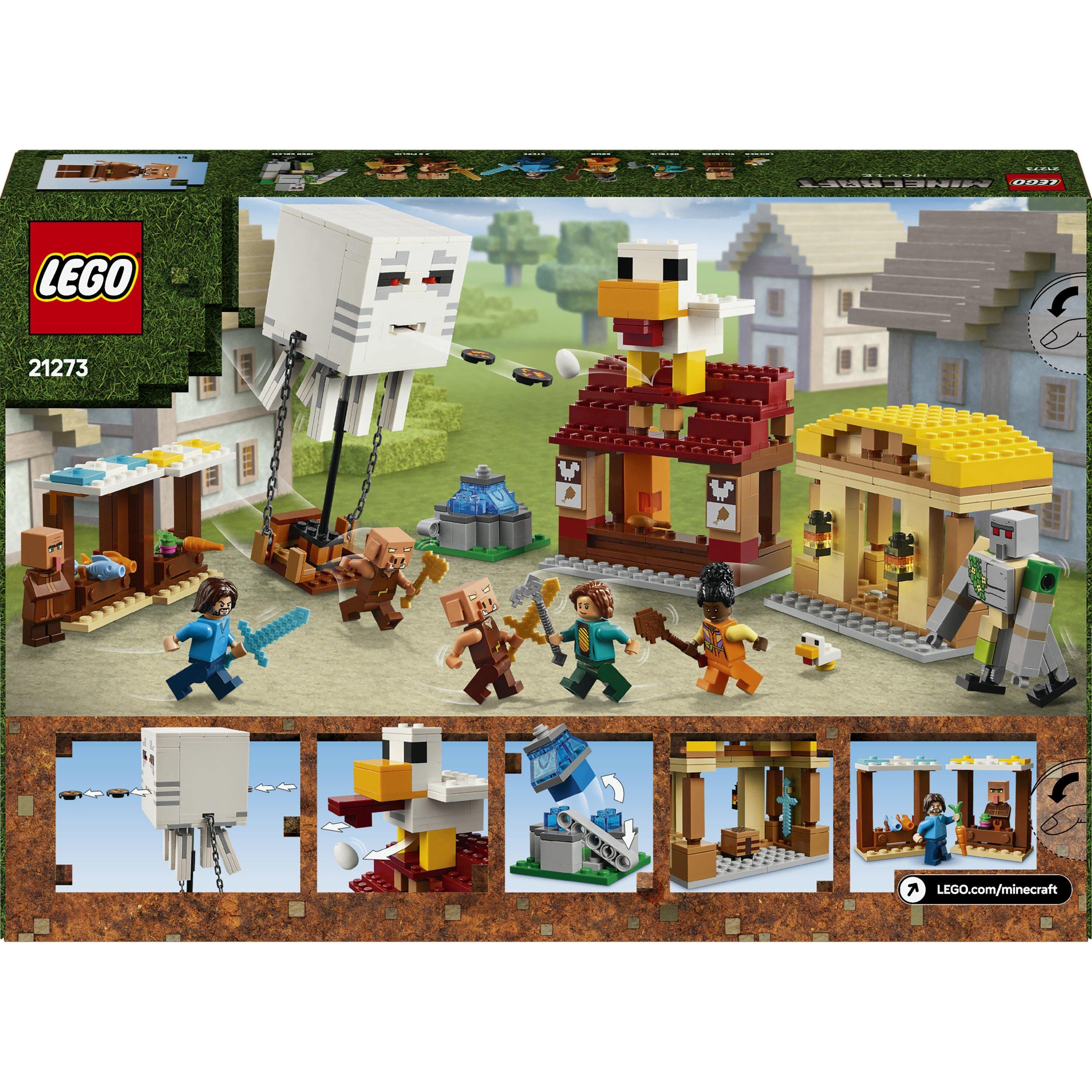 TBC - LEGO - Minecraft 21273 The Ghast Balloon Village Attack - 10