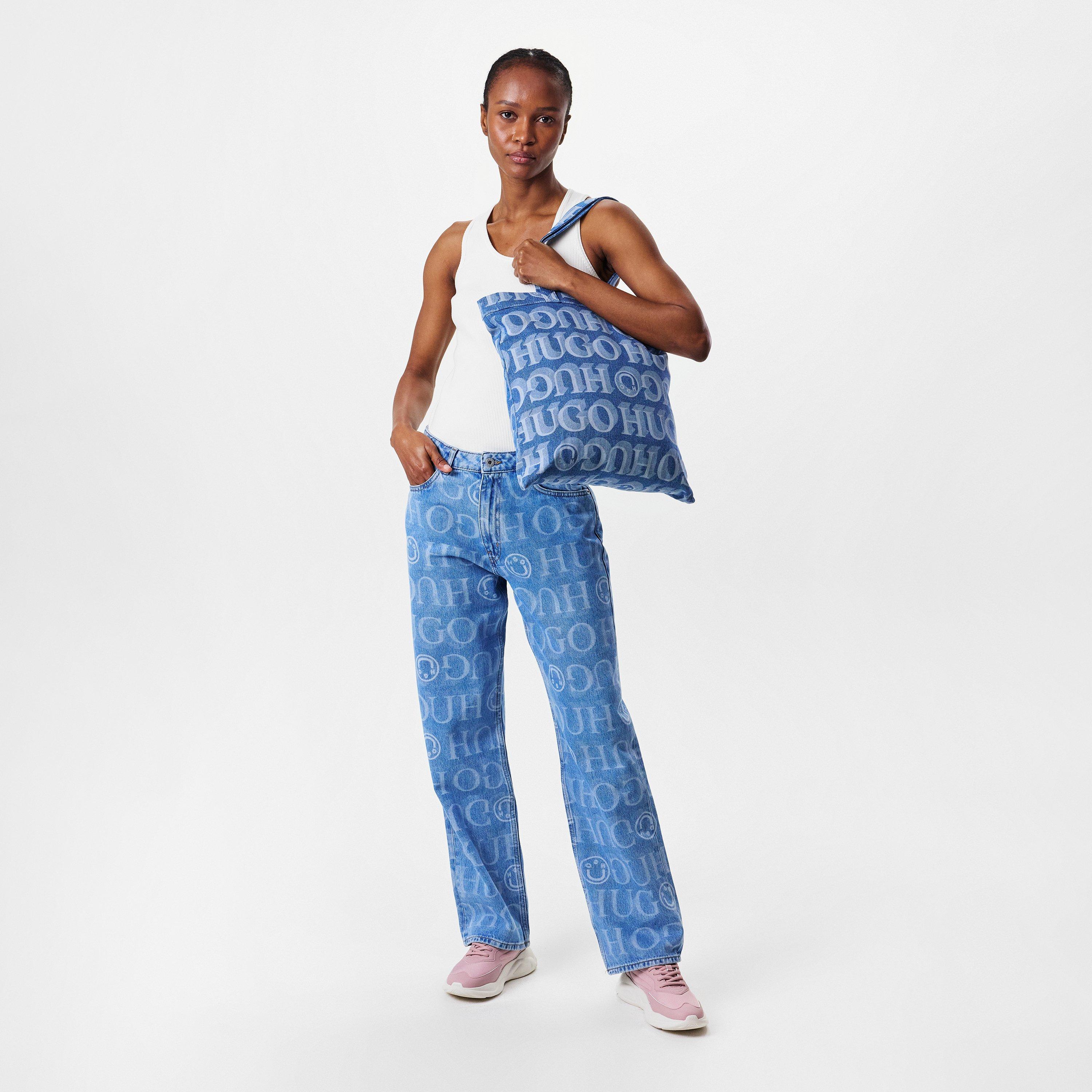 Blue - Hugo - Tote Bag - 4