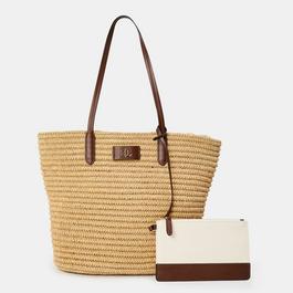 Lauren by Ralph Lauren Large Brie Tote Bag