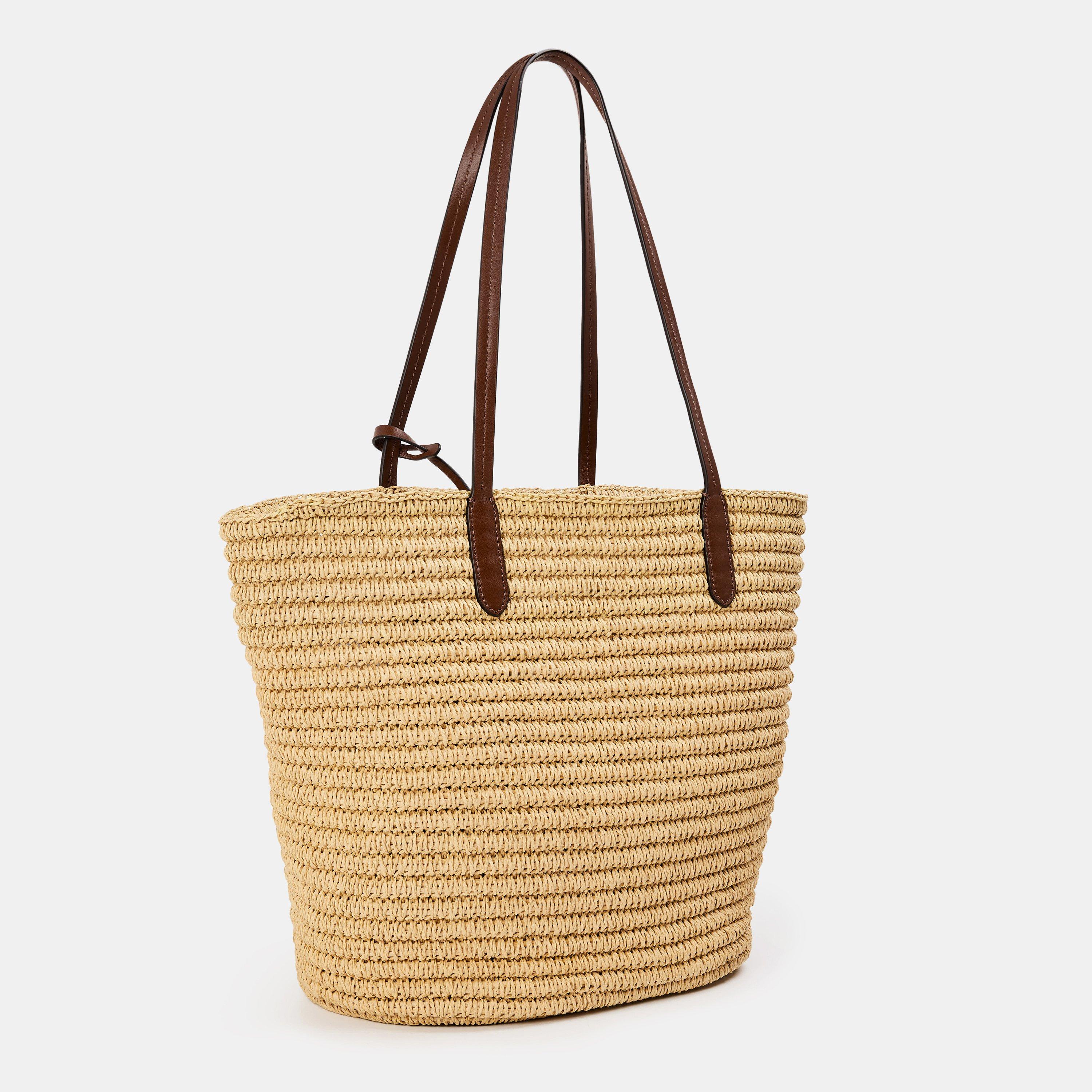 Natural - Lauren by Ralph Lauren - Large Brie Tote Bag - 2