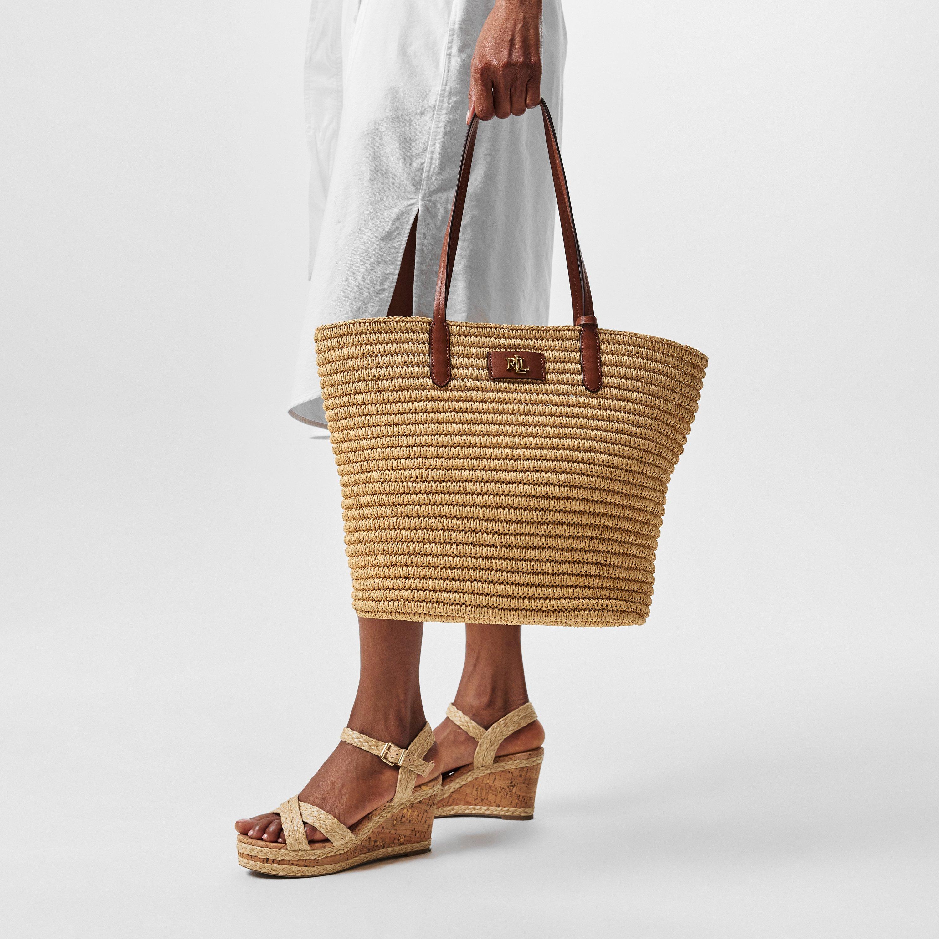 Natural - Lauren by Ralph Lauren - Large Brie Tote Bag - 3