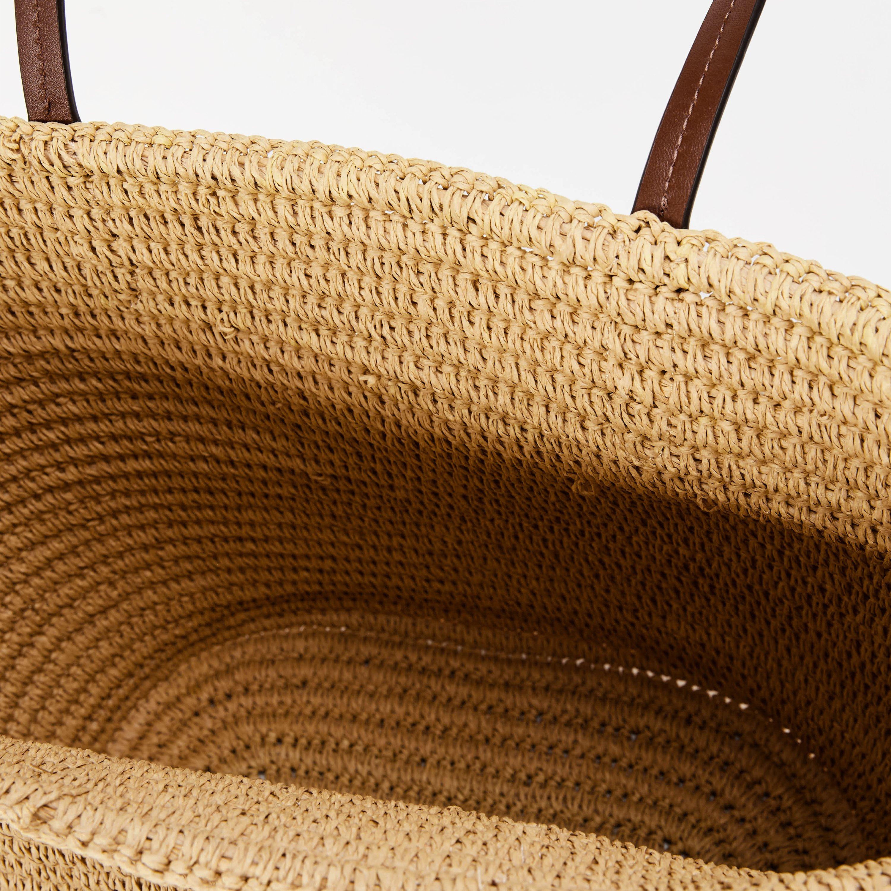 Natural - Lauren by Ralph Lauren - Large Brie Tote Bag - 5